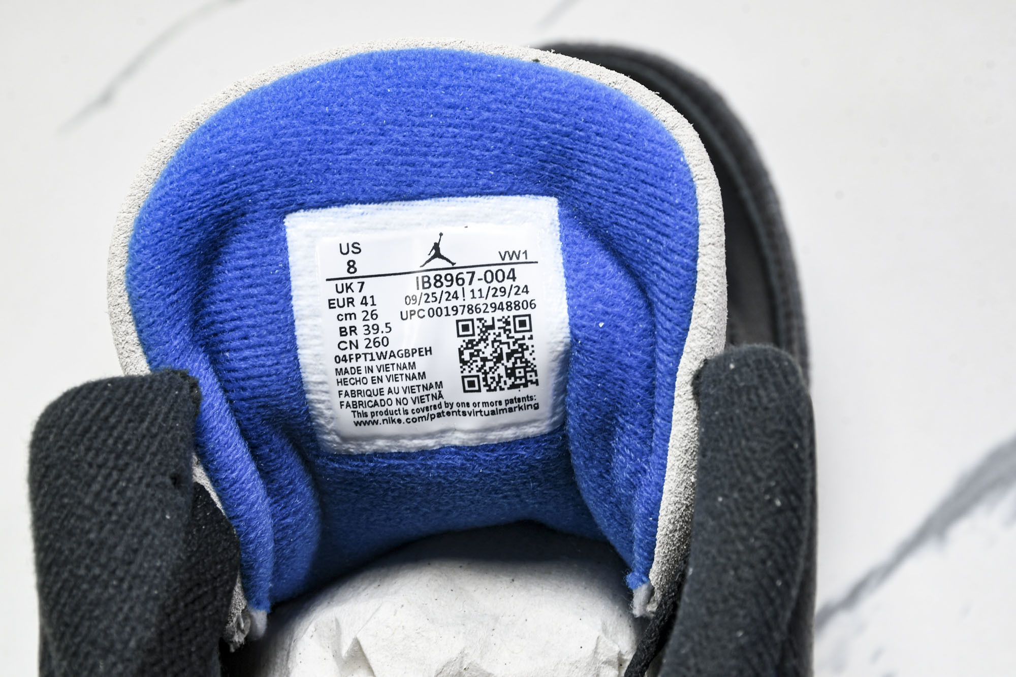 Air Jordan 3 Retro OG Rare Air 稀有空气 黑蓝灰 IB8967-004 #