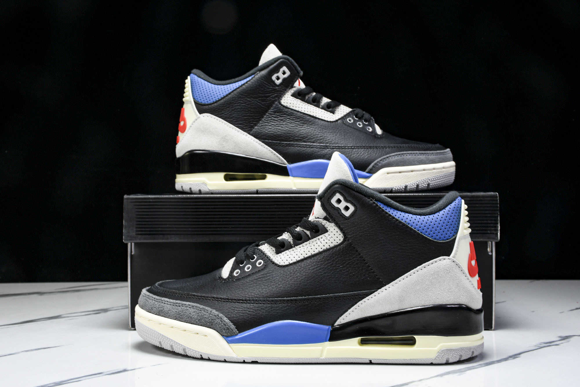 Air Jordan 3 Retro OG Rare Air 稀有空气 黑蓝灰 IB8967-004 #
