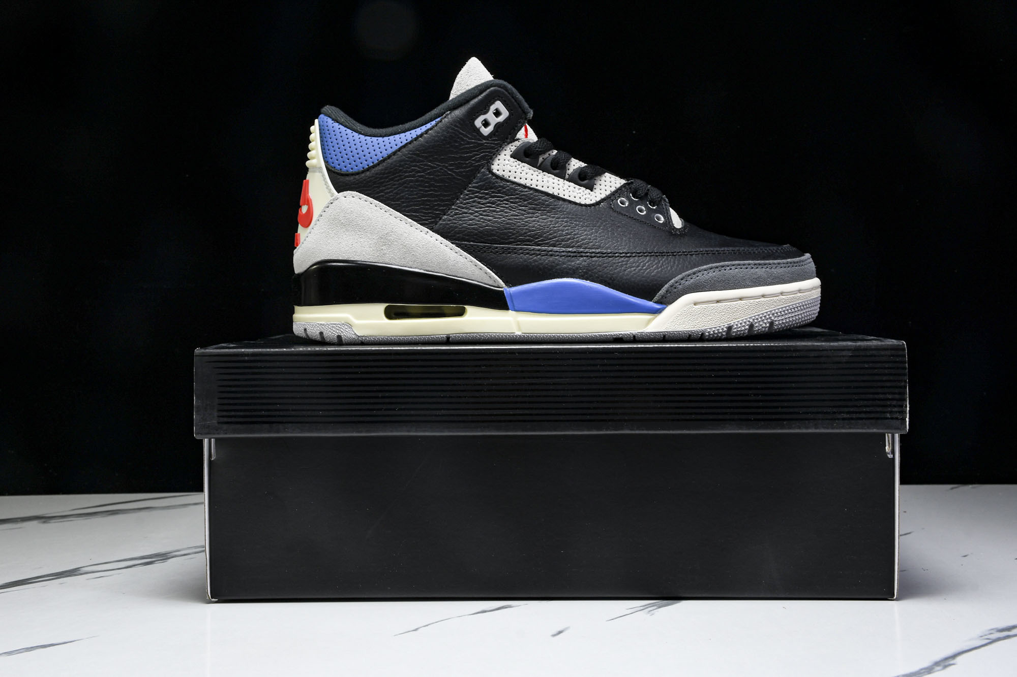 Air Jordan 3 Retro OG Rare Air 稀有空气 黑蓝灰 IB8967-004 #