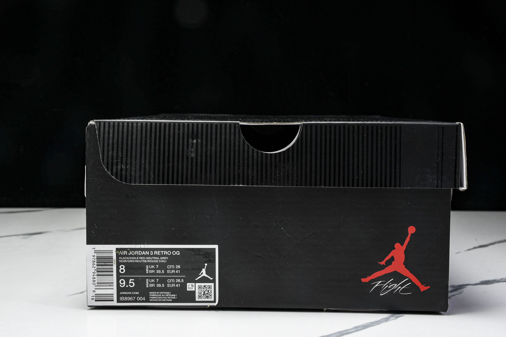 Air Jordan 3 Retro OG Rare Air 稀有空气 黑蓝灰 IB8967-004 #