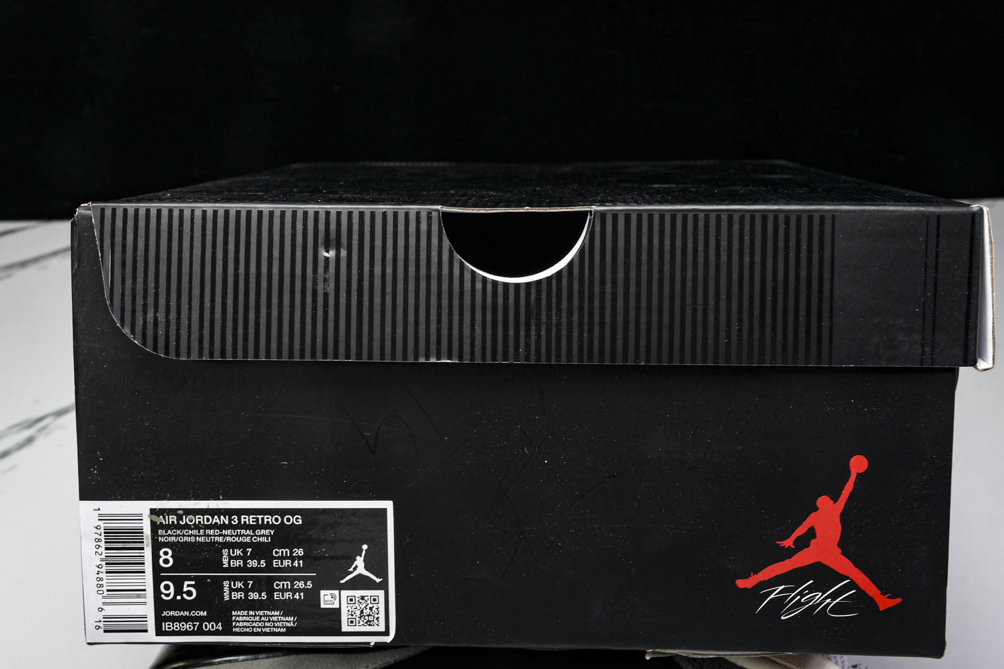 Air Jordan 3 Retro OG Rare Air 稀有空气 黑蓝灰 IB8967-004 #