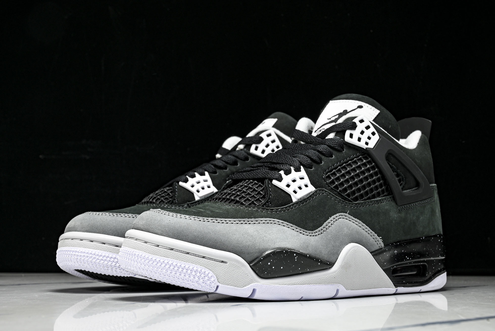 Air Jordan 4 _Fear_ AJ4 乔4恐惧套装 复刻篮球鞋 FQ8138-002 #YZ0