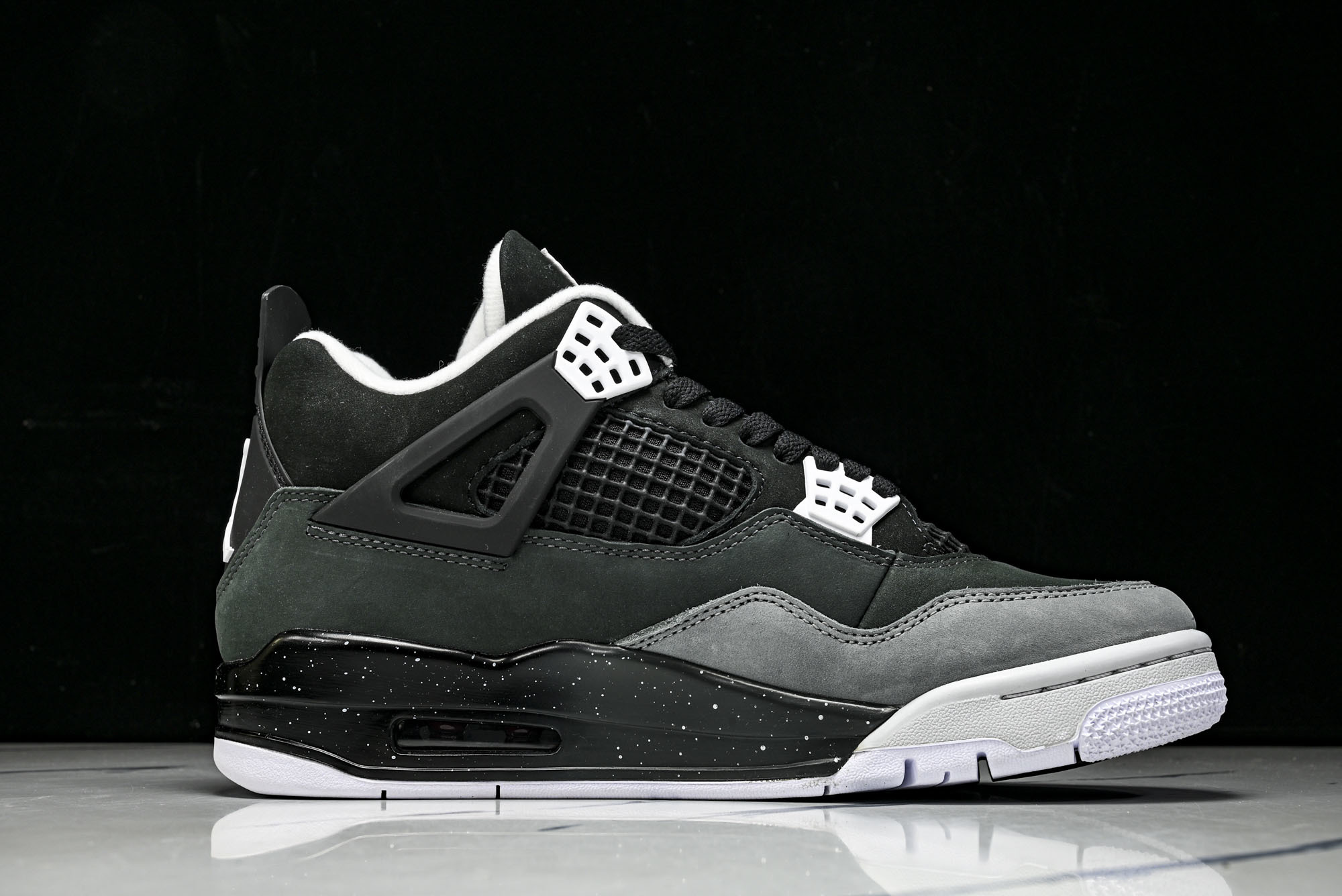 Air Jordan 4 _Fear_ AJ4 乔4恐惧套装 复刻篮球鞋 FQ8138-002 #YZ0