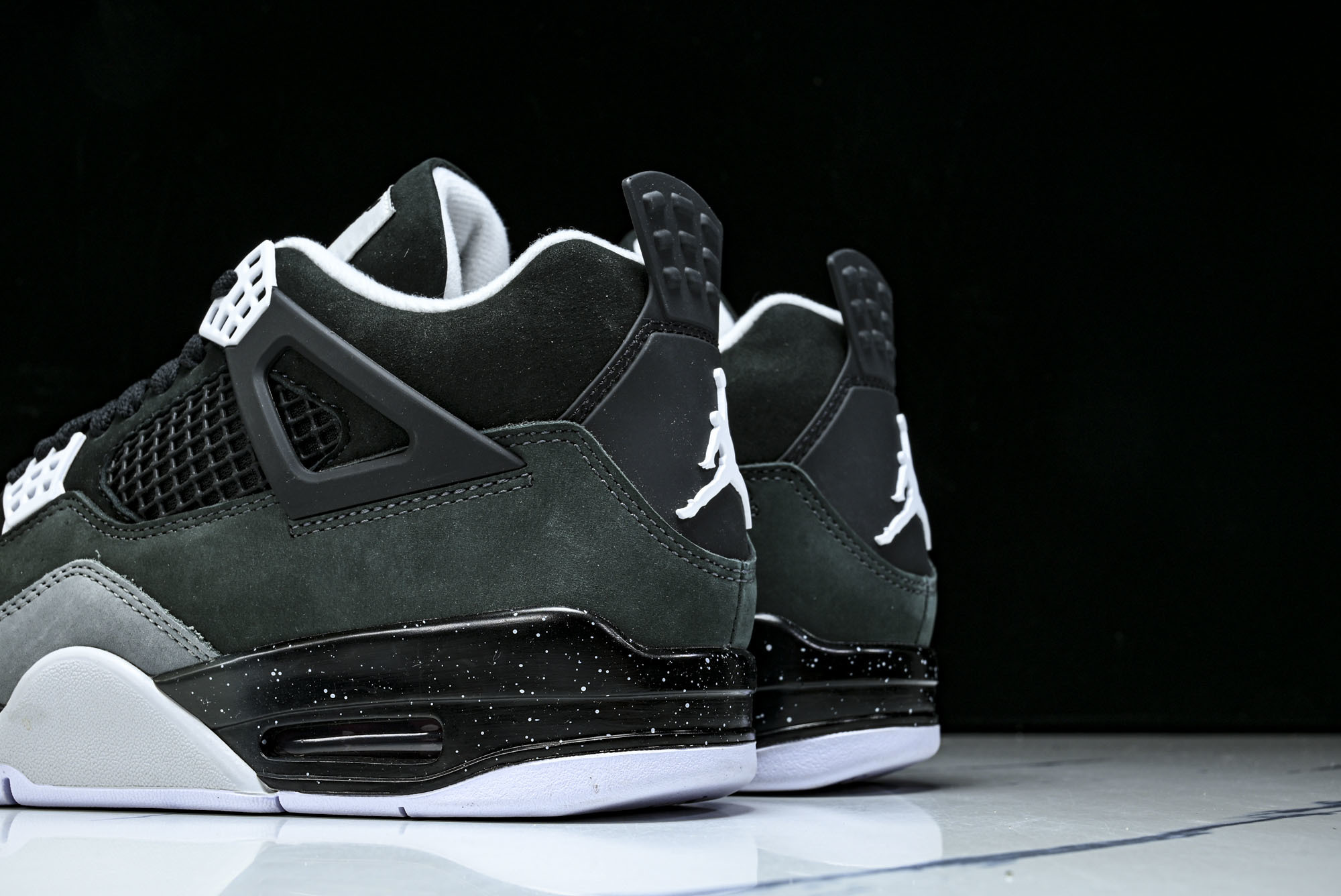 Air Jordan 4 _Fear_ AJ4 乔4恐惧套装 复刻篮球鞋 FQ8138-002 #YZ0