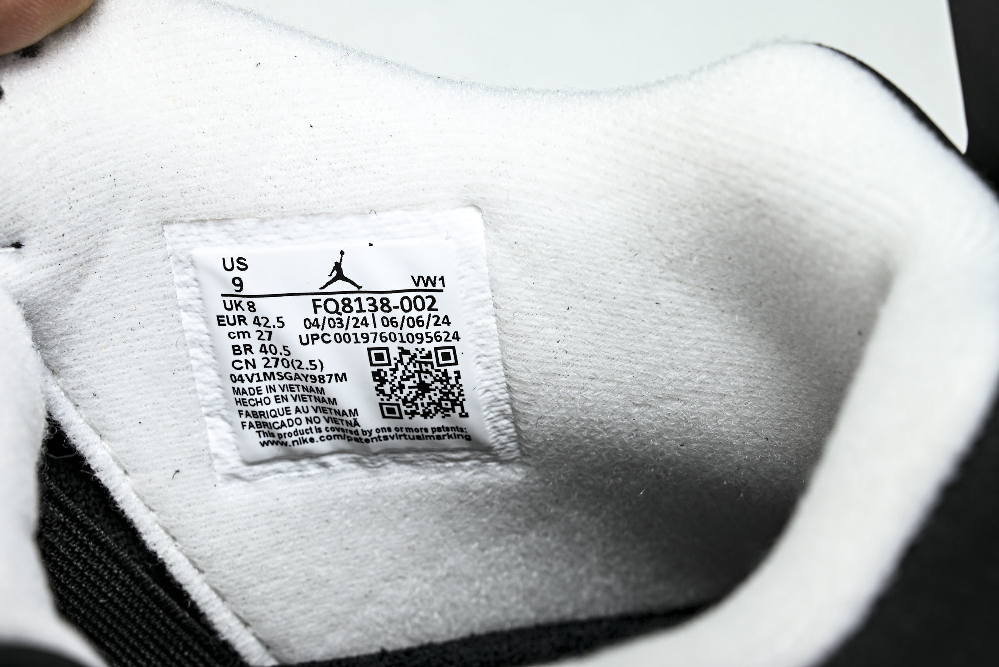 Air Jordan 4 _Fear_ AJ4 乔4恐惧套装 复刻篮球鞋 FQ8138-002 #YZ0