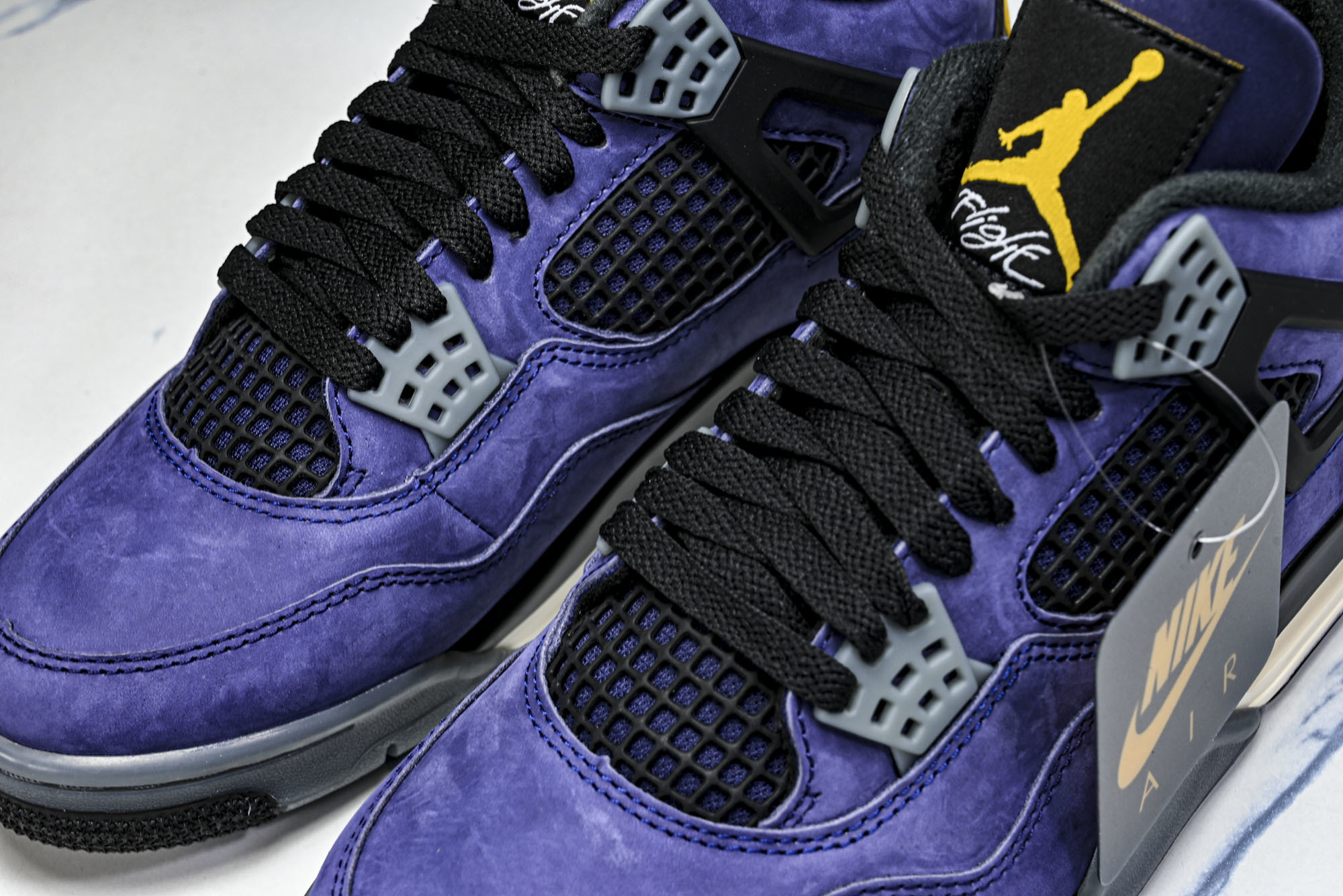 Air Jordan 4 Retro _Lakers_ AJ4 乔4湖人紫金 FV5029-500 #Y