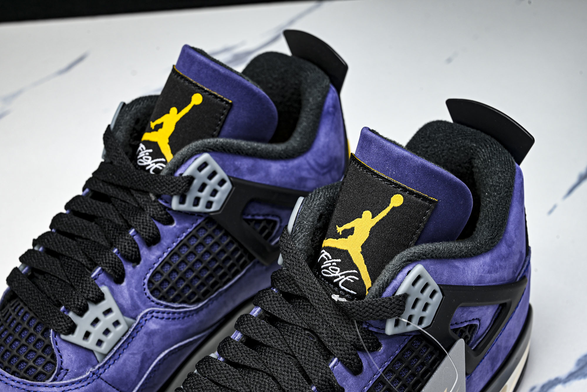 Air Jordan 4 Retro _Lakers_ AJ4 乔4湖人紫金 FV5029-500 #Y