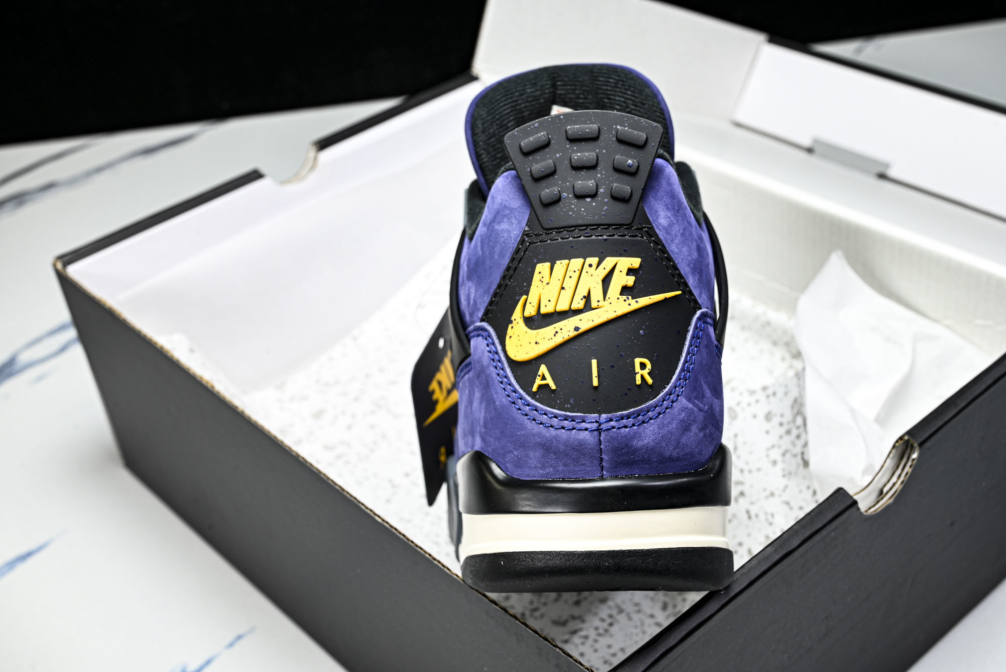 Air Jordan 4 Retro _Lakers_ AJ4 乔4湖人紫金 FV5029-500 #Y