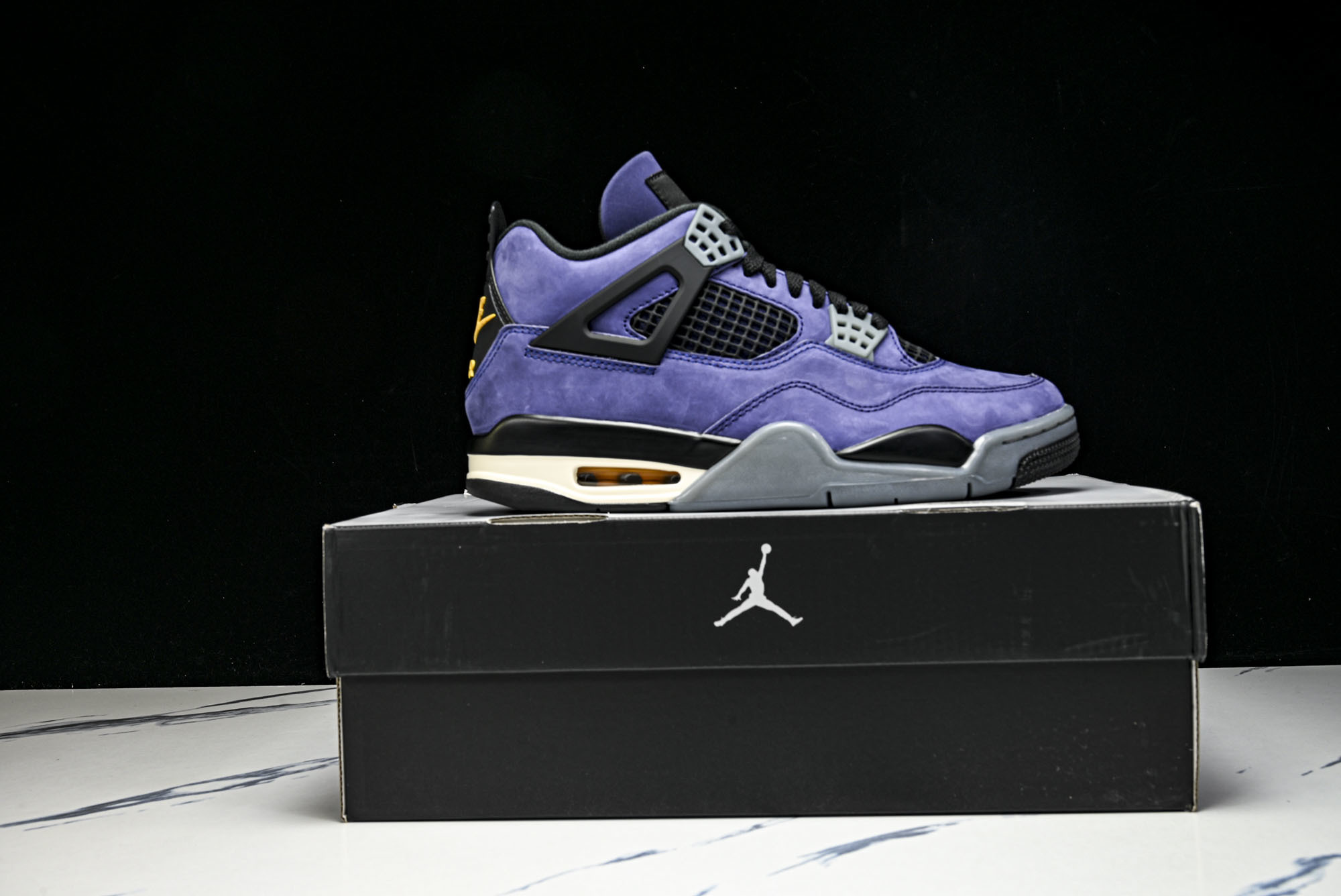 Air Jordan 4 Retro _Lakers_ AJ4 乔4湖人紫金 FV5029-500 #Y