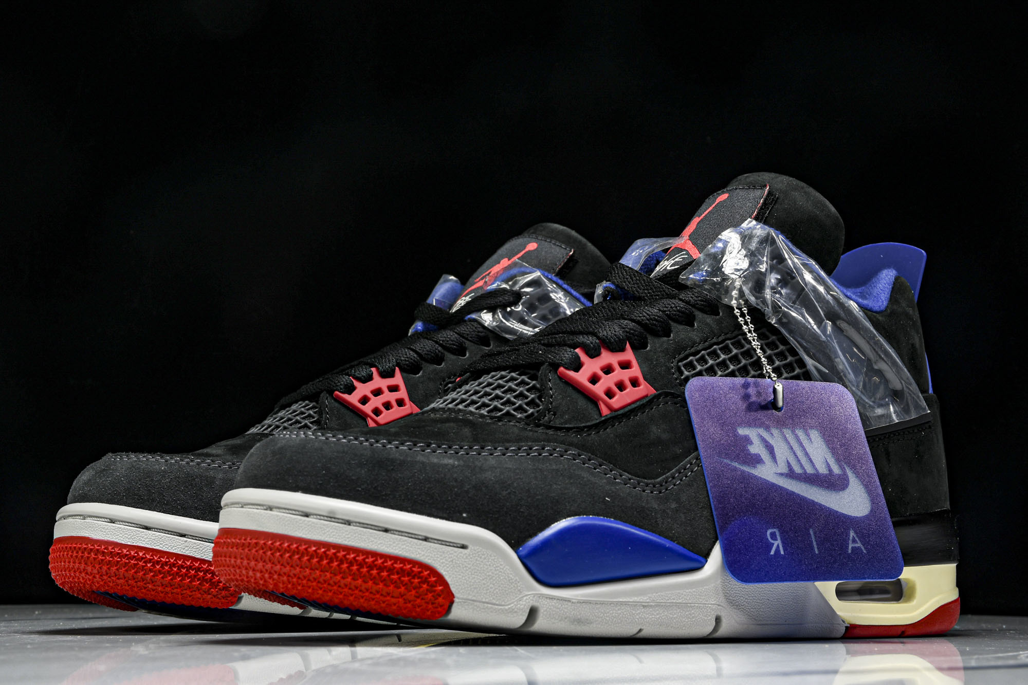 Air Jordan 4 Retro _Lase_ AJ4 乔4黑灰蓝配色 FV5029-003 #YZ