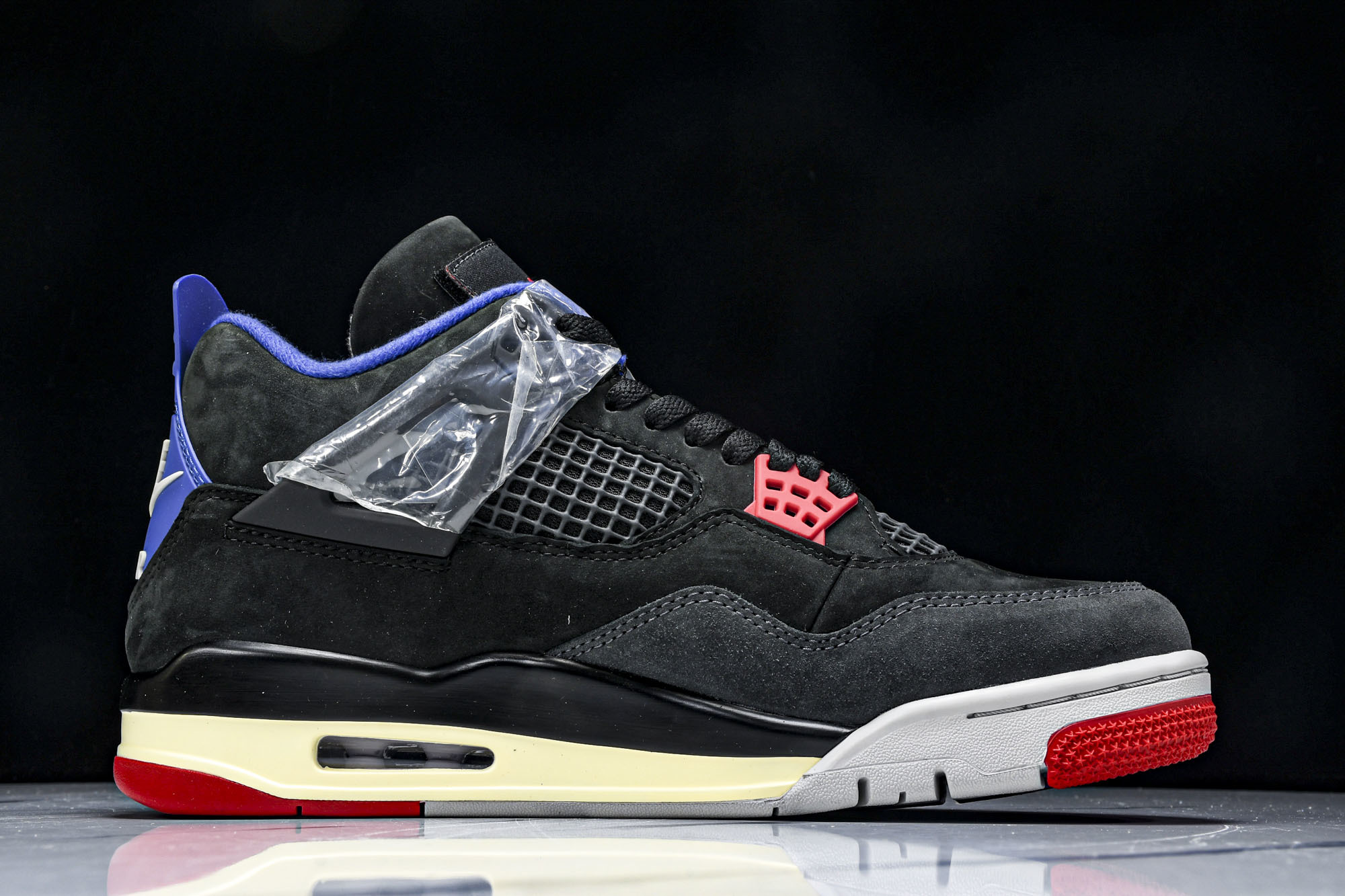 Air Jordan 4 Retro _Lase_ AJ4 乔4黑灰蓝配色 FV5029-003 #YZ