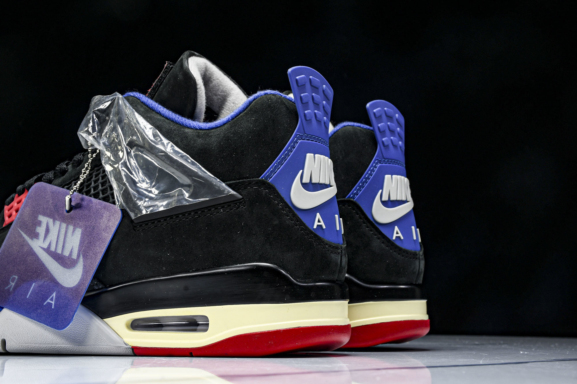 Air Jordan 4 Retro _Lase_ AJ4 乔4黑灰蓝配色 FV5029-003 #YZ