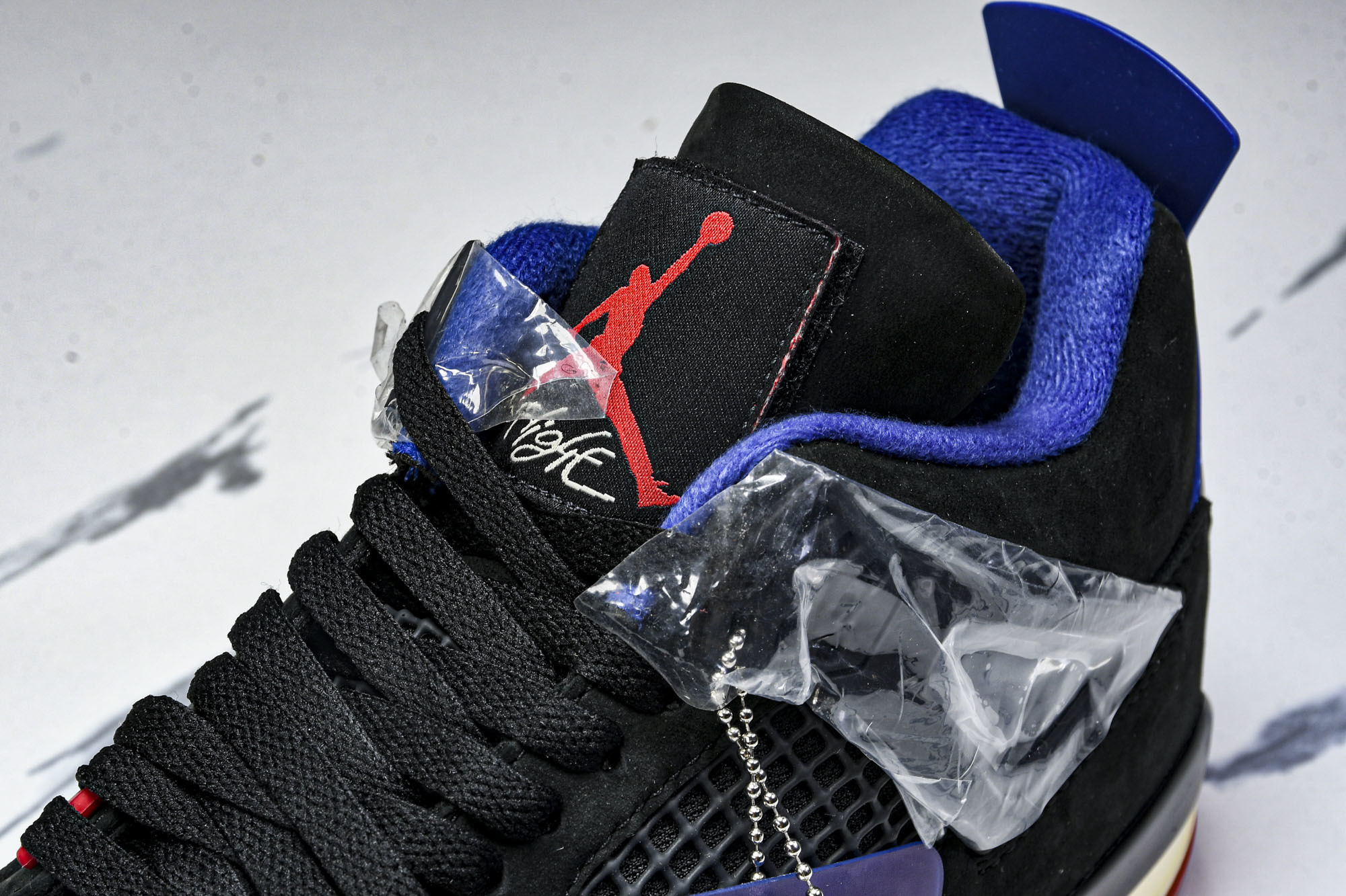 Air Jordan 4 Retro _Lase_ AJ4 乔4黑灰蓝配色 FV5029-003 #YZ