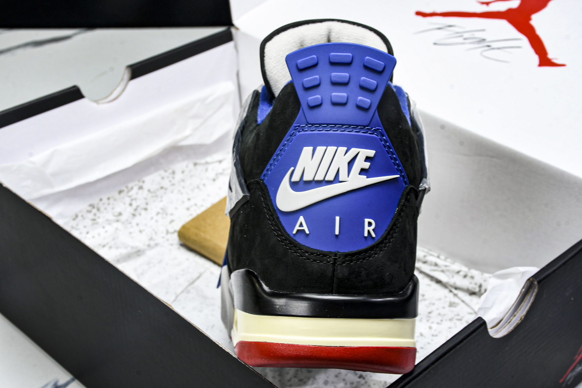 Air Jordan 4 Retro _Lase_ AJ4 乔4黑灰蓝配色 FV5029-003 #YZ