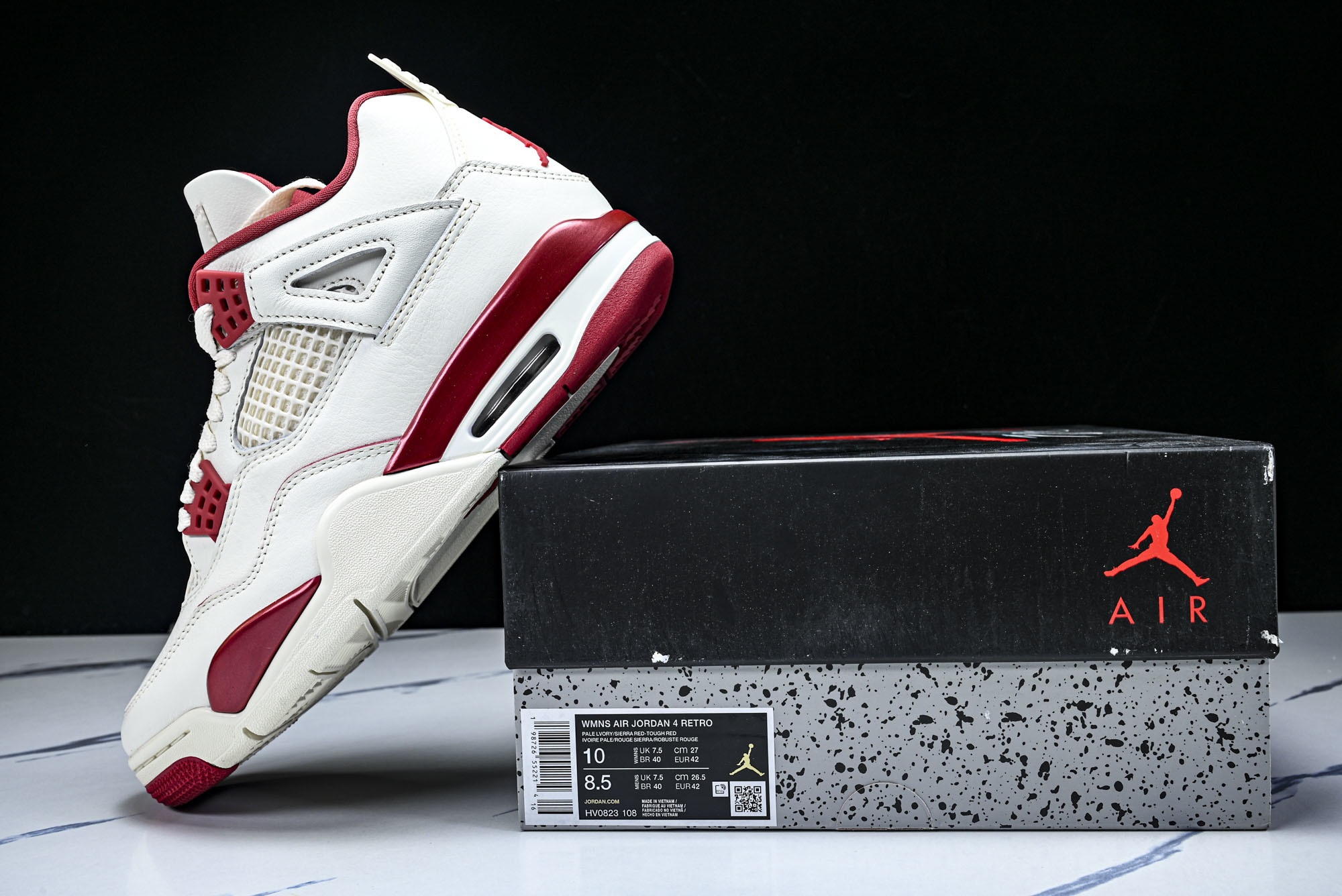 Air Jordan 4 Retro _Valentine's Day_ AJ4 乔4红色情人节 HV0