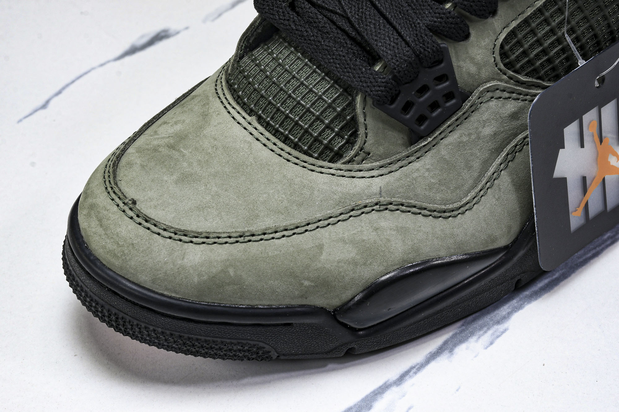 Air Jordan 4 Retro OG SP Undefeated 军绿 IB1519-200 #Y