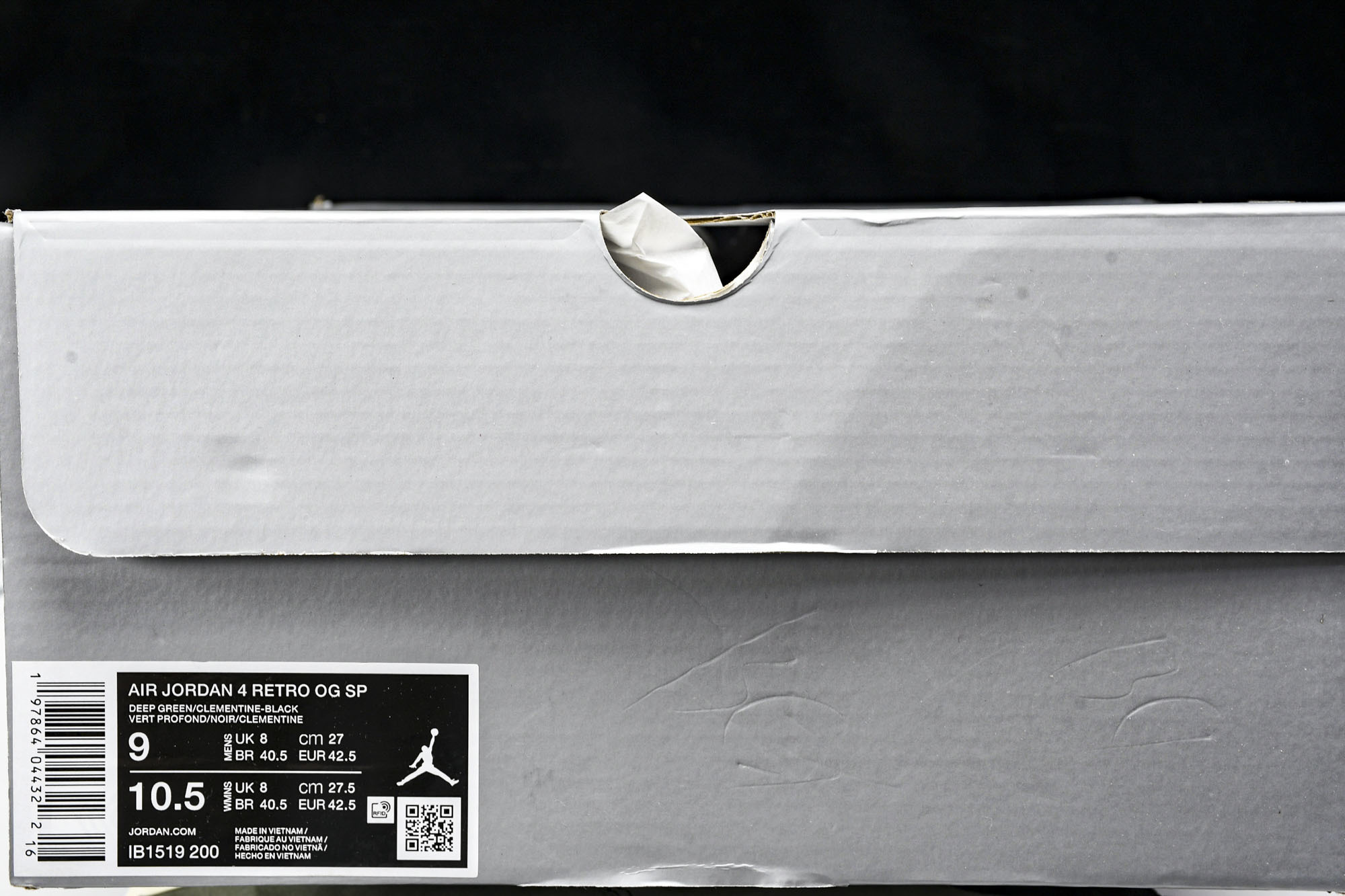 Air Jordan 4 Retro OG SP Undefeated 军绿 IB1519-200 #Y
