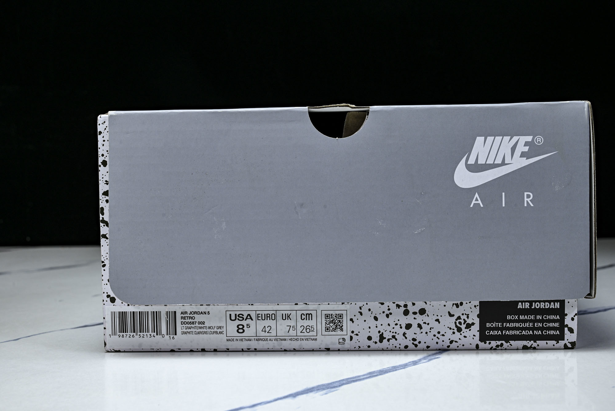 Air Jordan 5 _Wolf Grey_ AJ5 乔5狼灰 DD0587-002 #YZ015大
