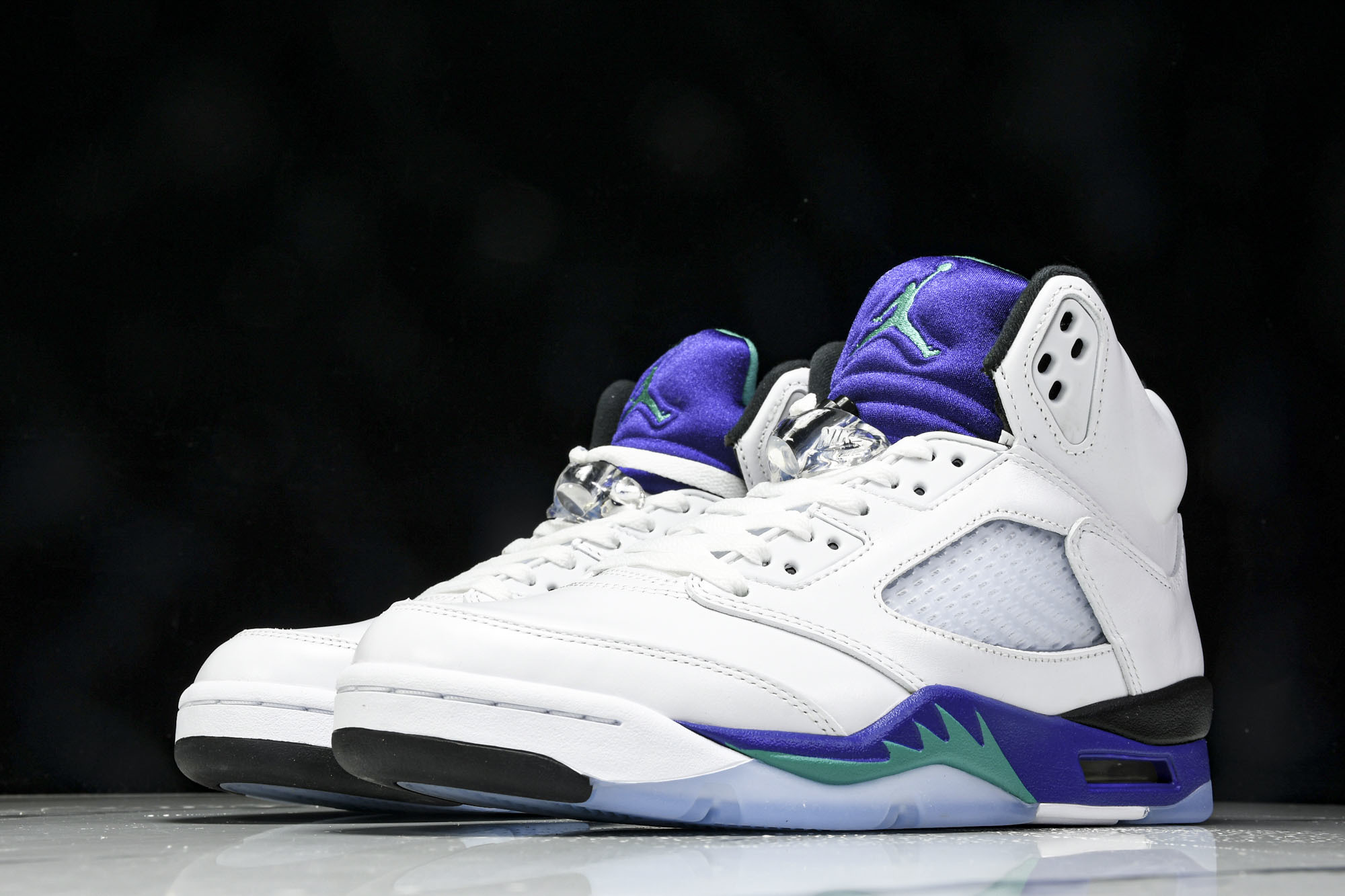 Air Jordan 5 OG 复刻 白葡萄冰-翡翠 HQ7978-100 #YZ01540.5 41 