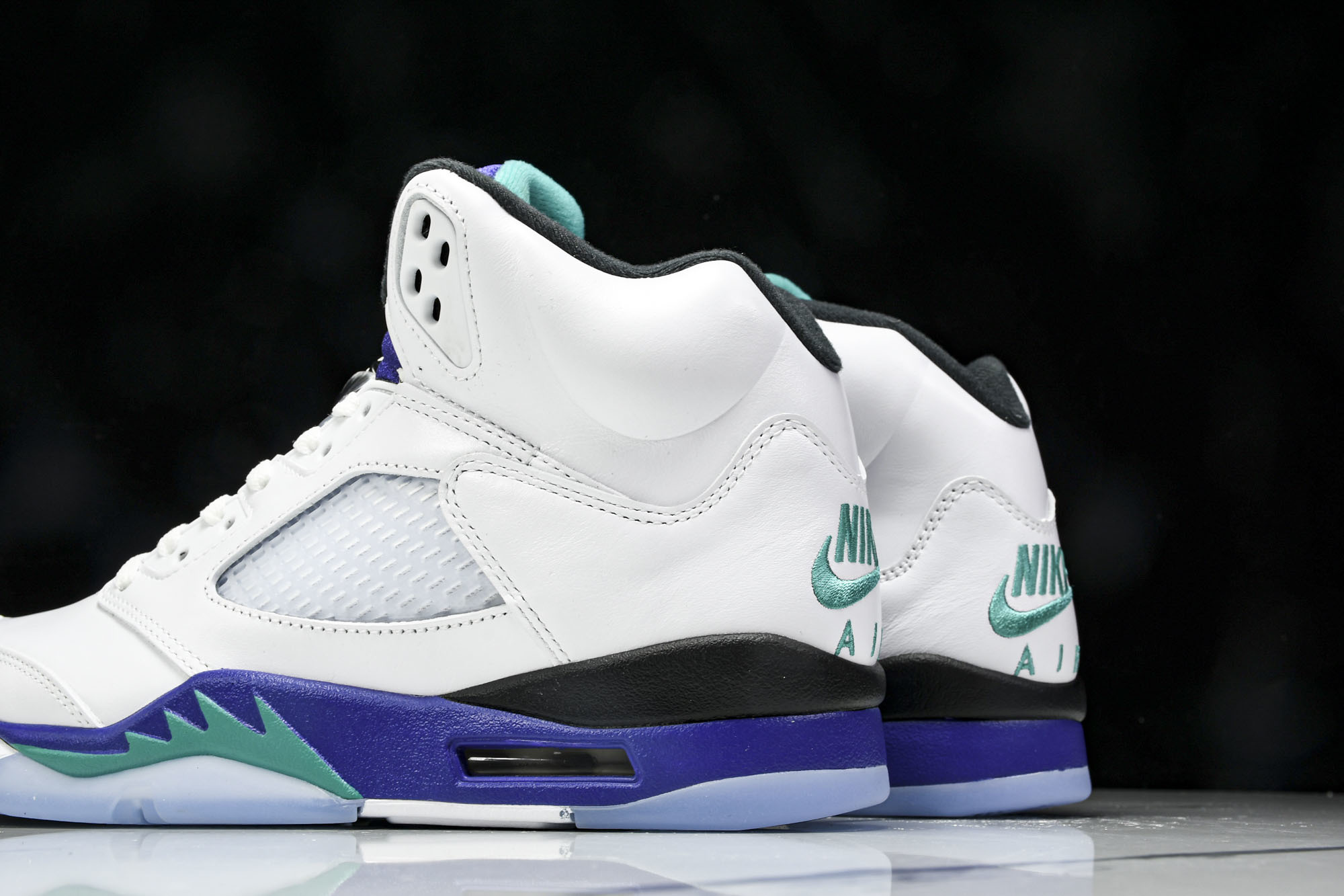Air Jordan 5 OG 复刻 白葡萄冰-翡翠 HQ7978-100 #YZ01540.5 41 