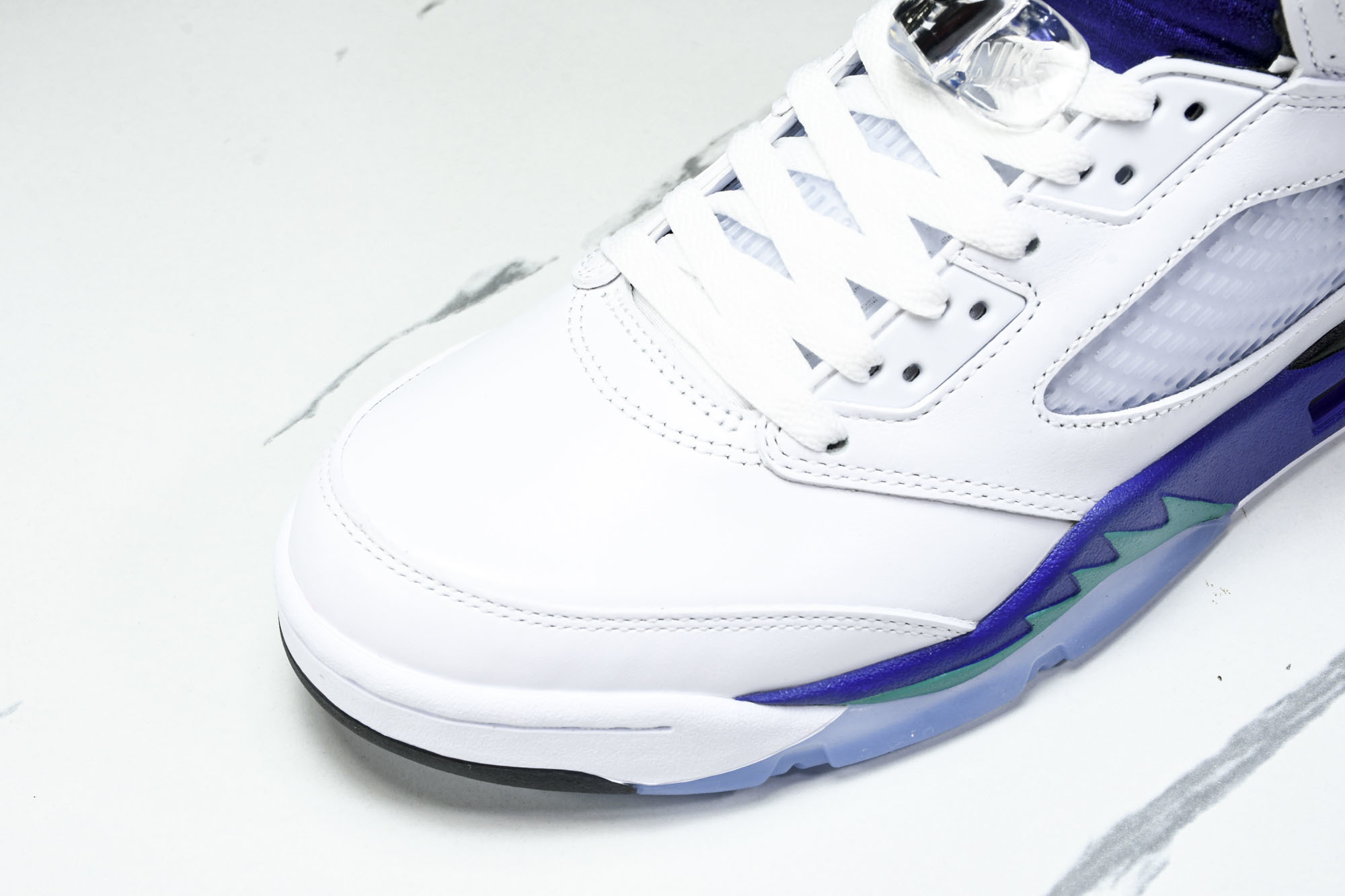 Air Jordan 5 OG 复刻 白葡萄冰-翡翠 HQ7978-100 #YZ01540.5 41 