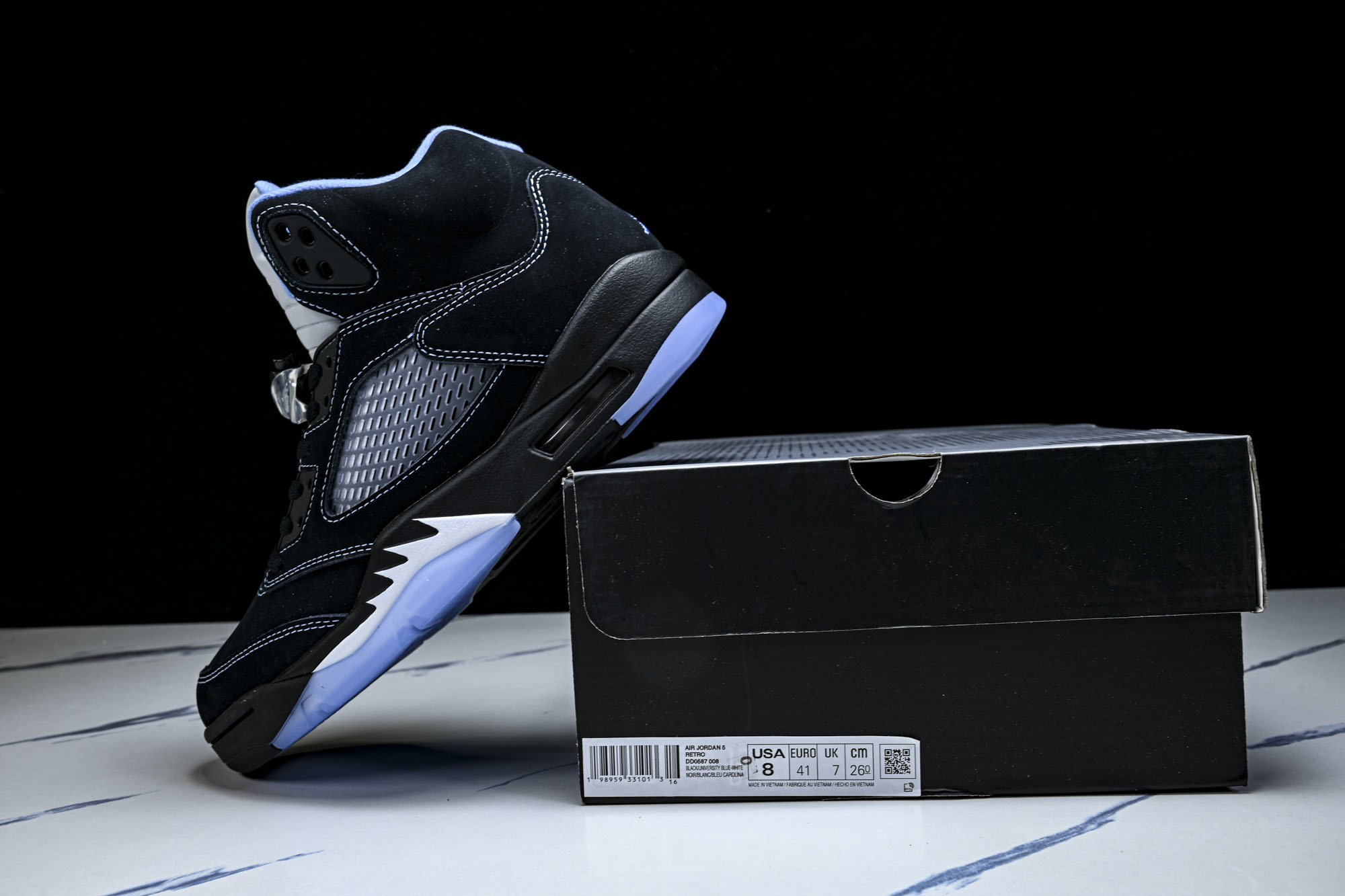 Air Jordan 5 Retro _Black University Blue_ AJ5 乔5大学蓝