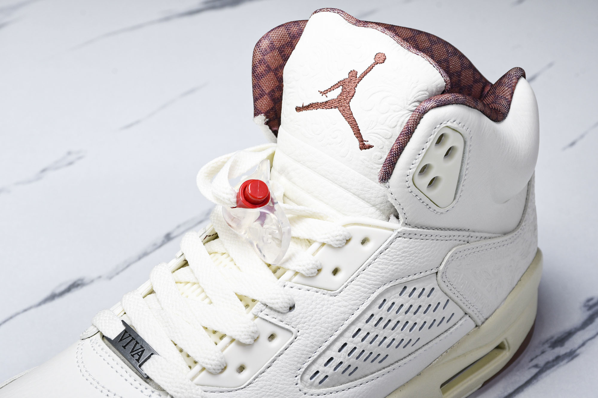 Air Jordan 5 Retro El Grito Sail 白帆 HF8833-100 #YZ01