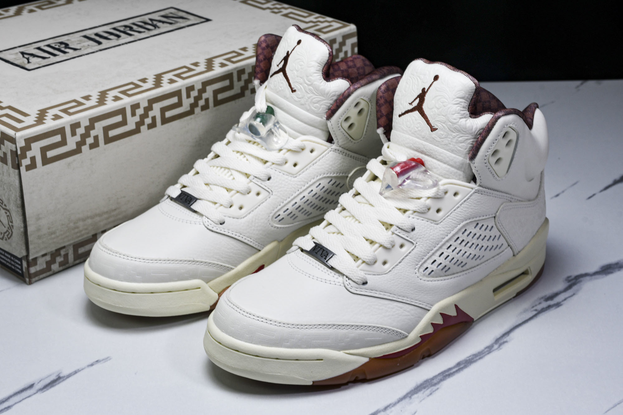Air Jordan 5 Retro El Grito Sail 白帆 HF8833-100 #YZ01