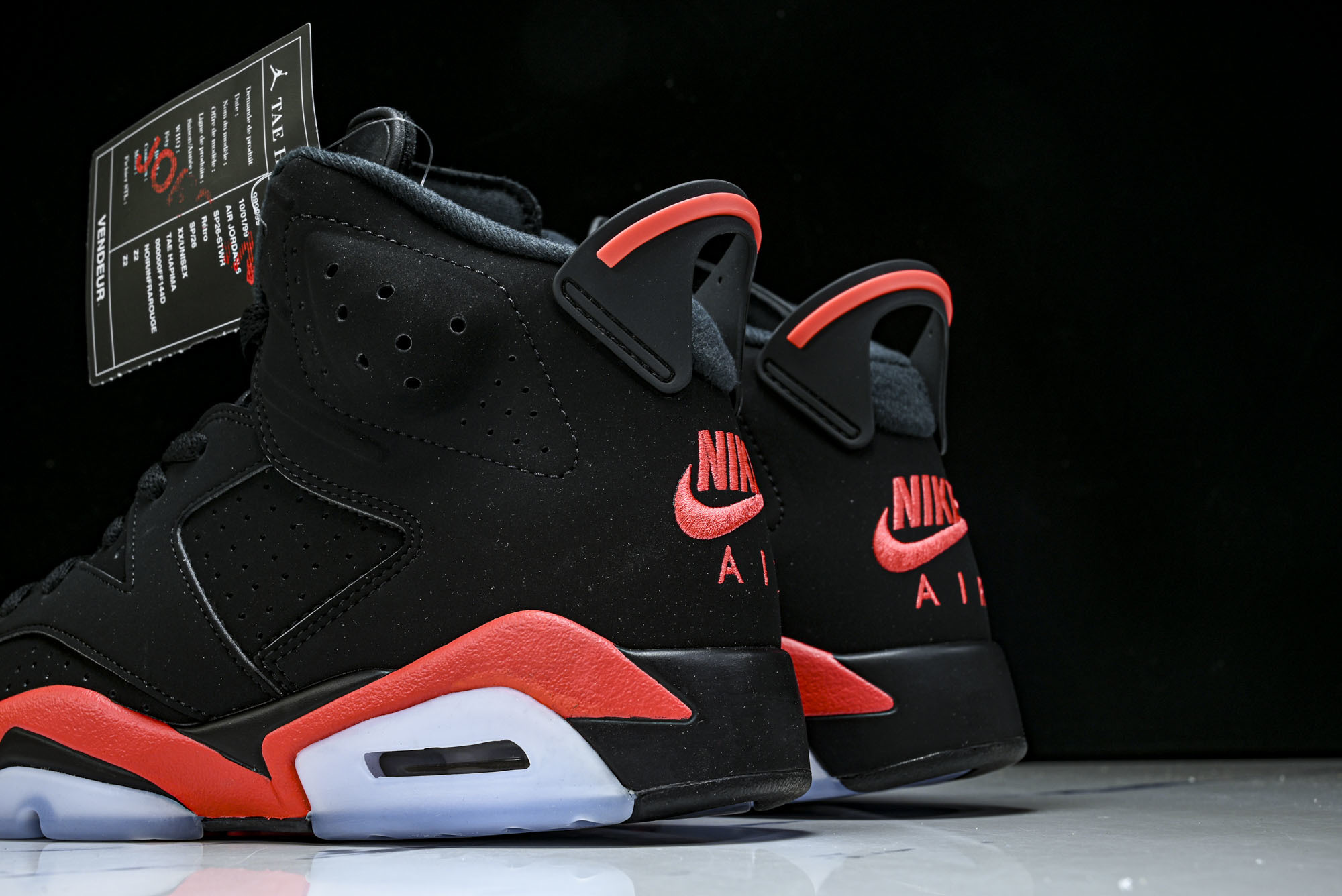 Air Jordan 6 _Infrared_ AJ6 乔6全新黑红外线 CT8529-001 #YZ0