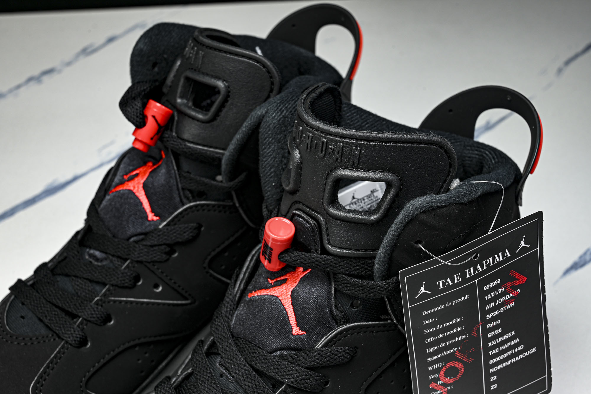 Air Jordan 6 _Infrared_ AJ6 乔6全新黑红外线 CT8529-001 #YZ0