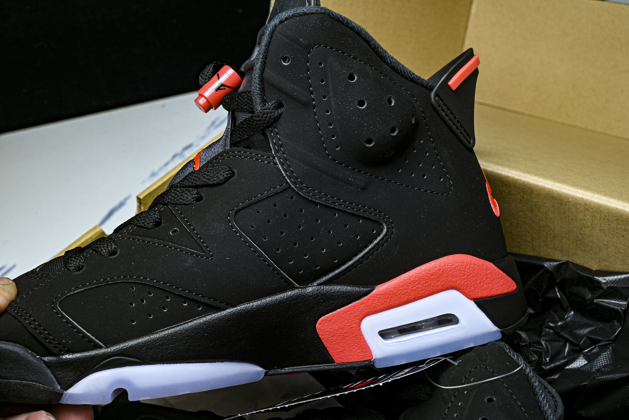 Air Jordan 6 _Infrared_ AJ6 乔6全新黑红外线 CT8529-001 #YZ0