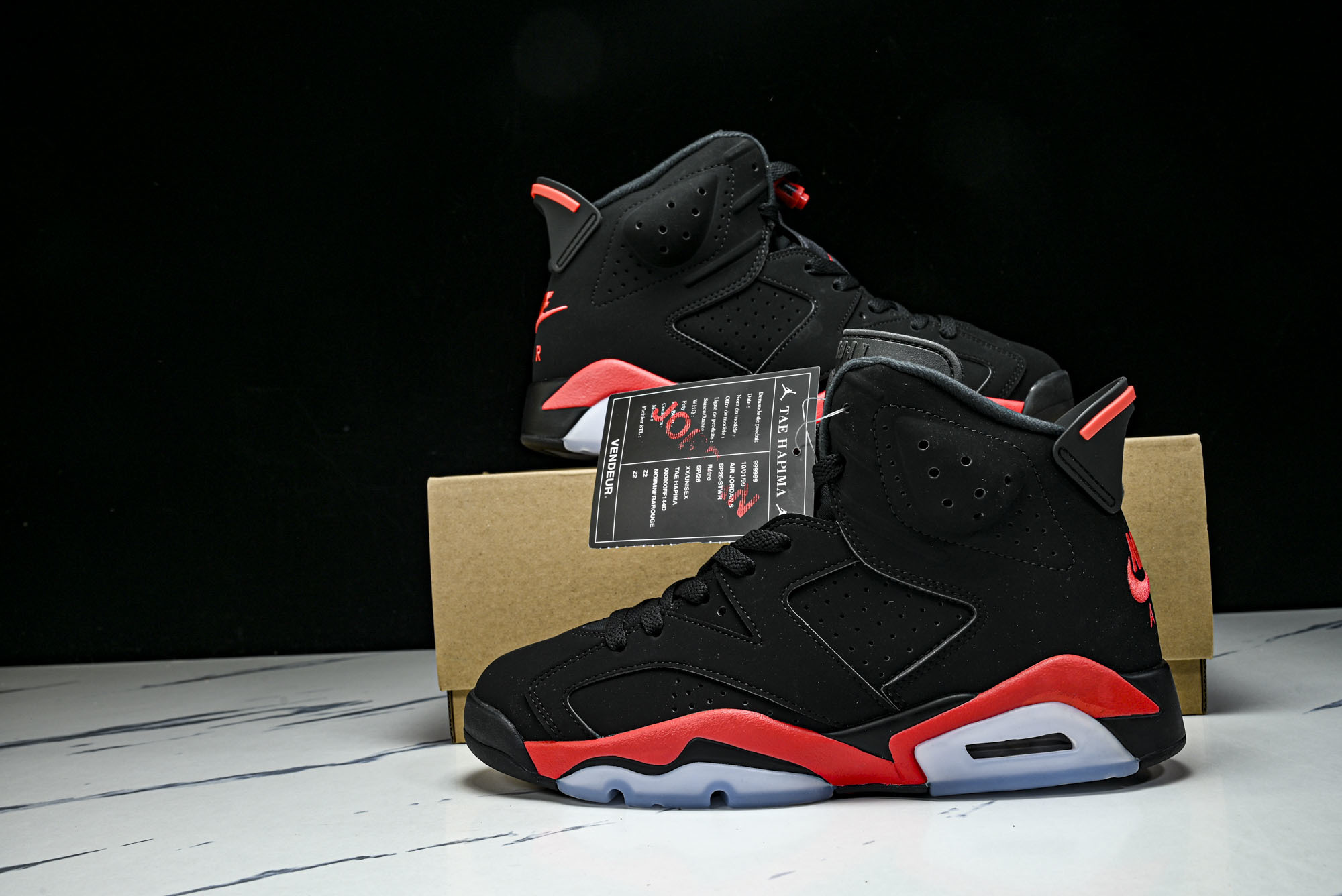 Air Jordan 6 _Infrared_ AJ6 乔6全新黑红外线 CT8529-001 #YZ0