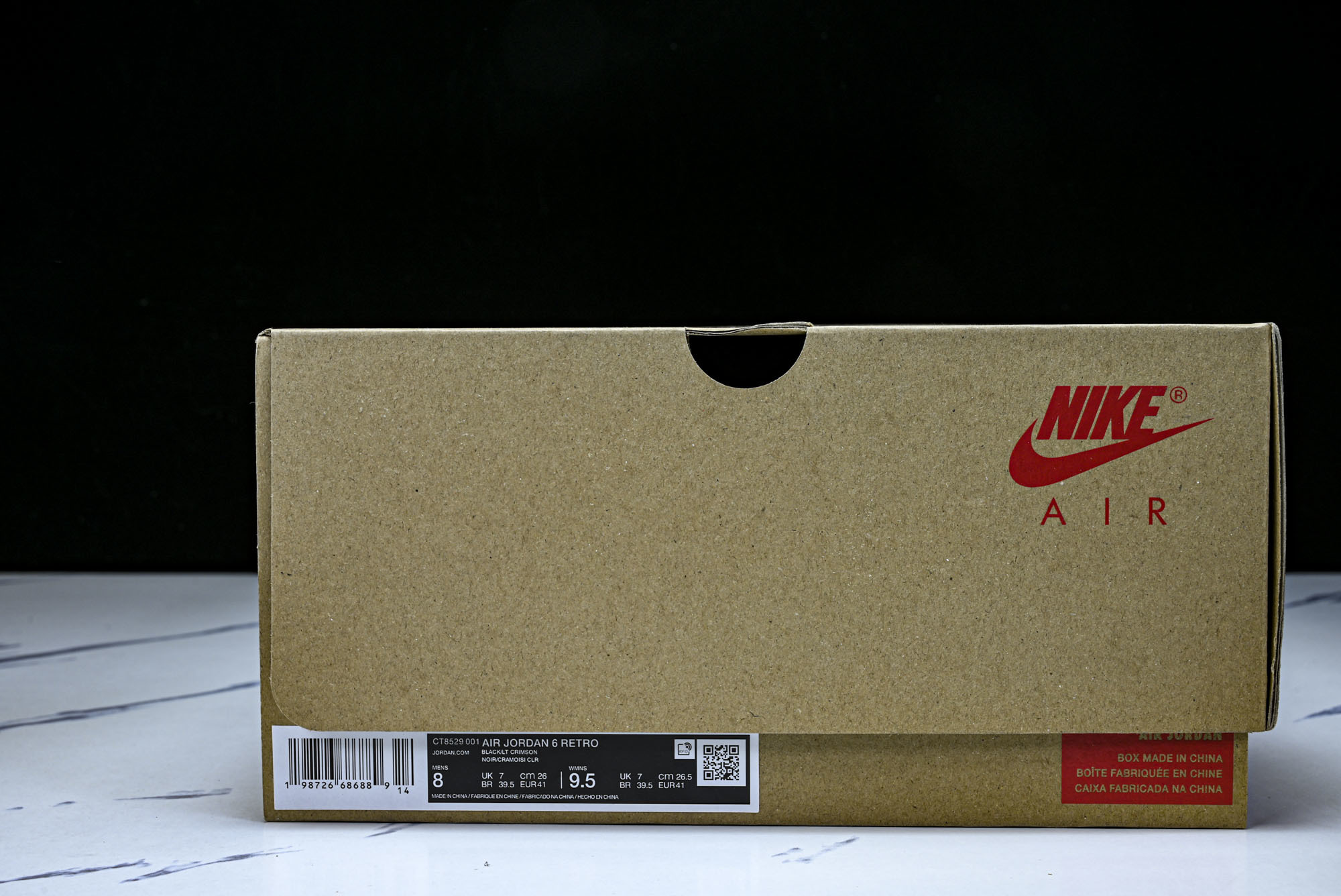 Air Jordan 6 _Infrared_ AJ6 乔6全新黑红外线 CT8529-001 #YZ0