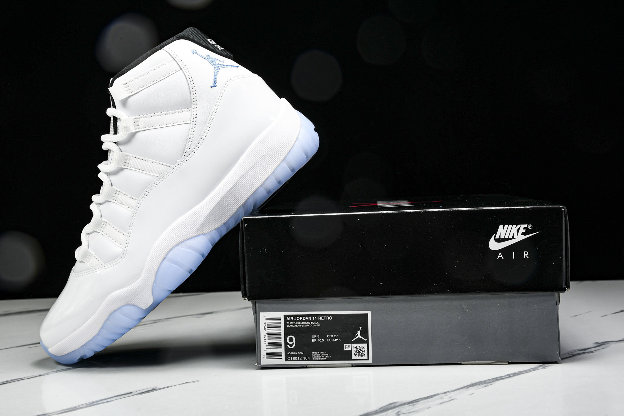 Air Jordan 11 Retro Legend Blue 传奇蓝 CT8012-104 #YZ01