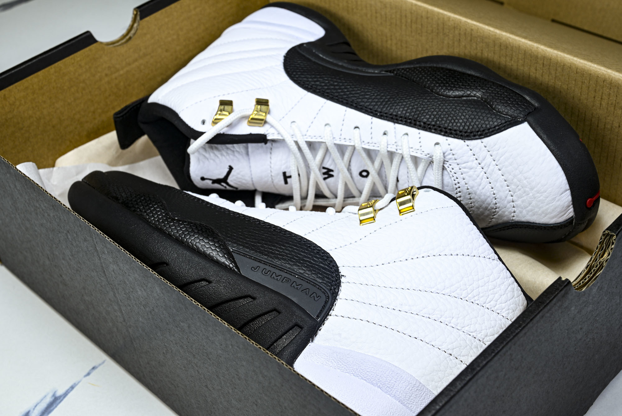 Air Jordan 12 Retro _Taxi_ AJ12 乔132元年复刻 金扣 CT8013 1