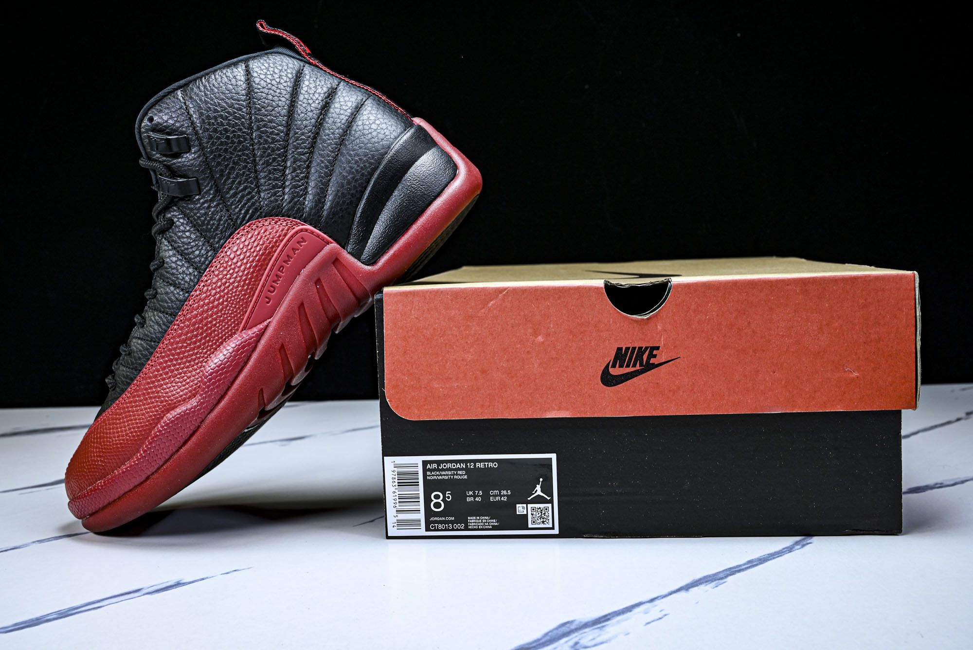 Air Jordan 12 Retro Cherry (2023) 黑红 CT8013-002 #YZ0