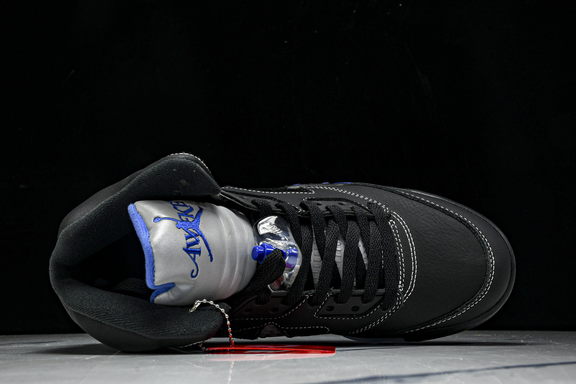 Awake NY x Air Jordan 5 联名款黑蓝 DV4982-004 #YZ015大厂出品原
