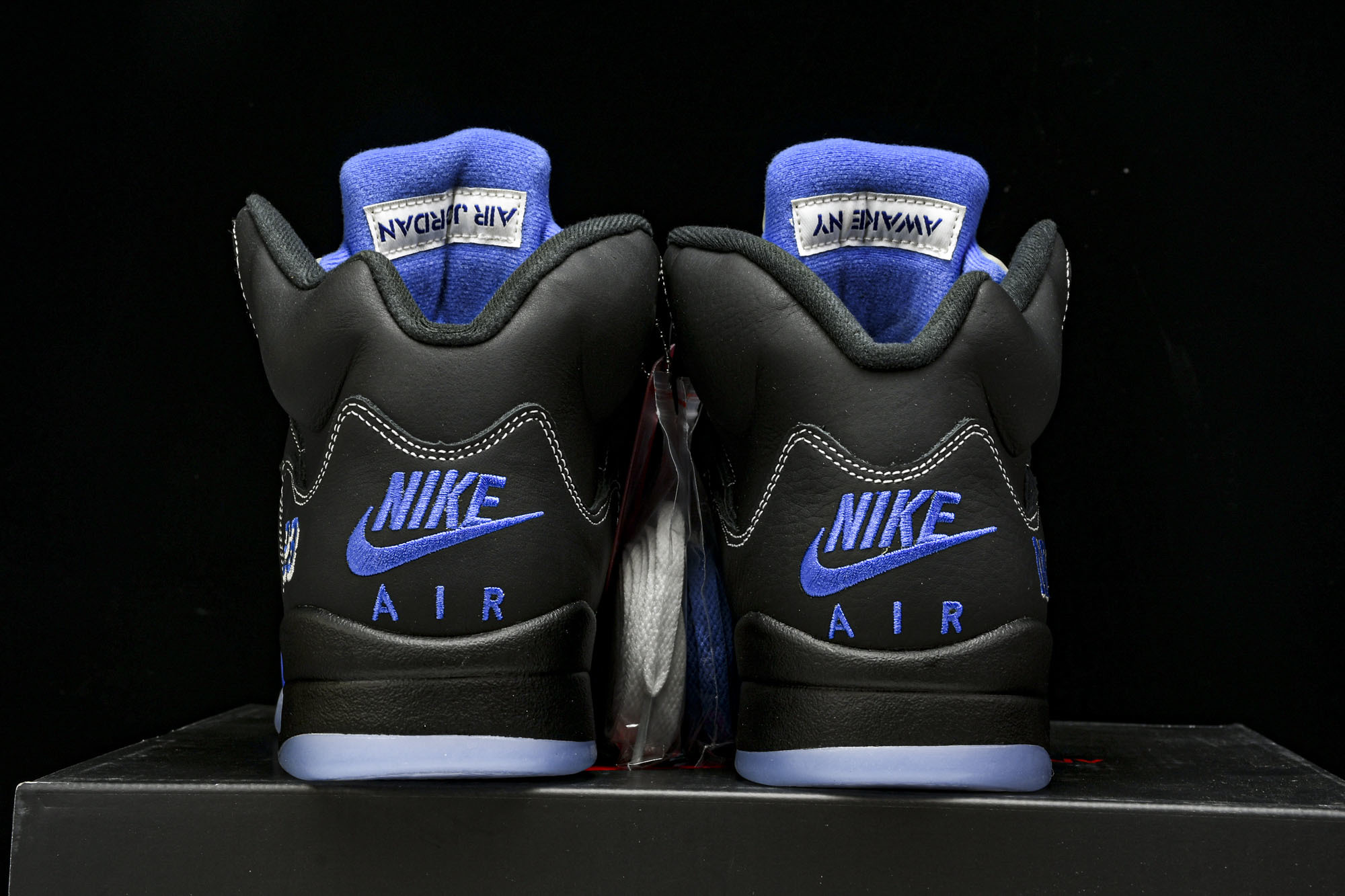 Awake NY x Air Jordan 5 联名款黑蓝 DV4982-004 #YZ015大厂出品原