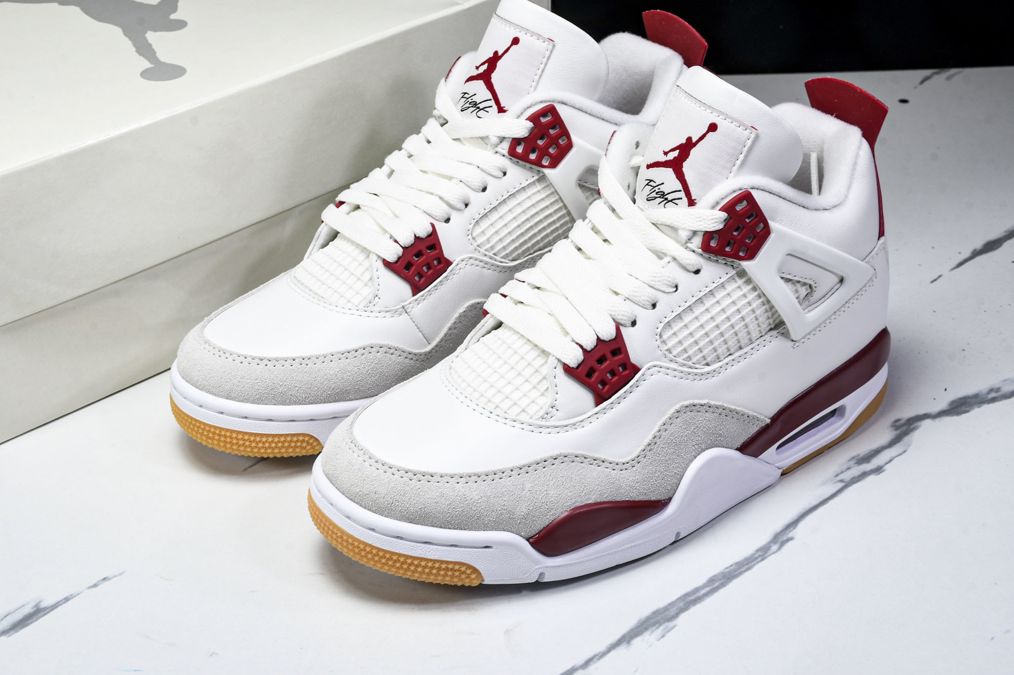 Nike SB x Air Jordan 4 OG _Varsity Red_ AJ4 乔4大学红 DR