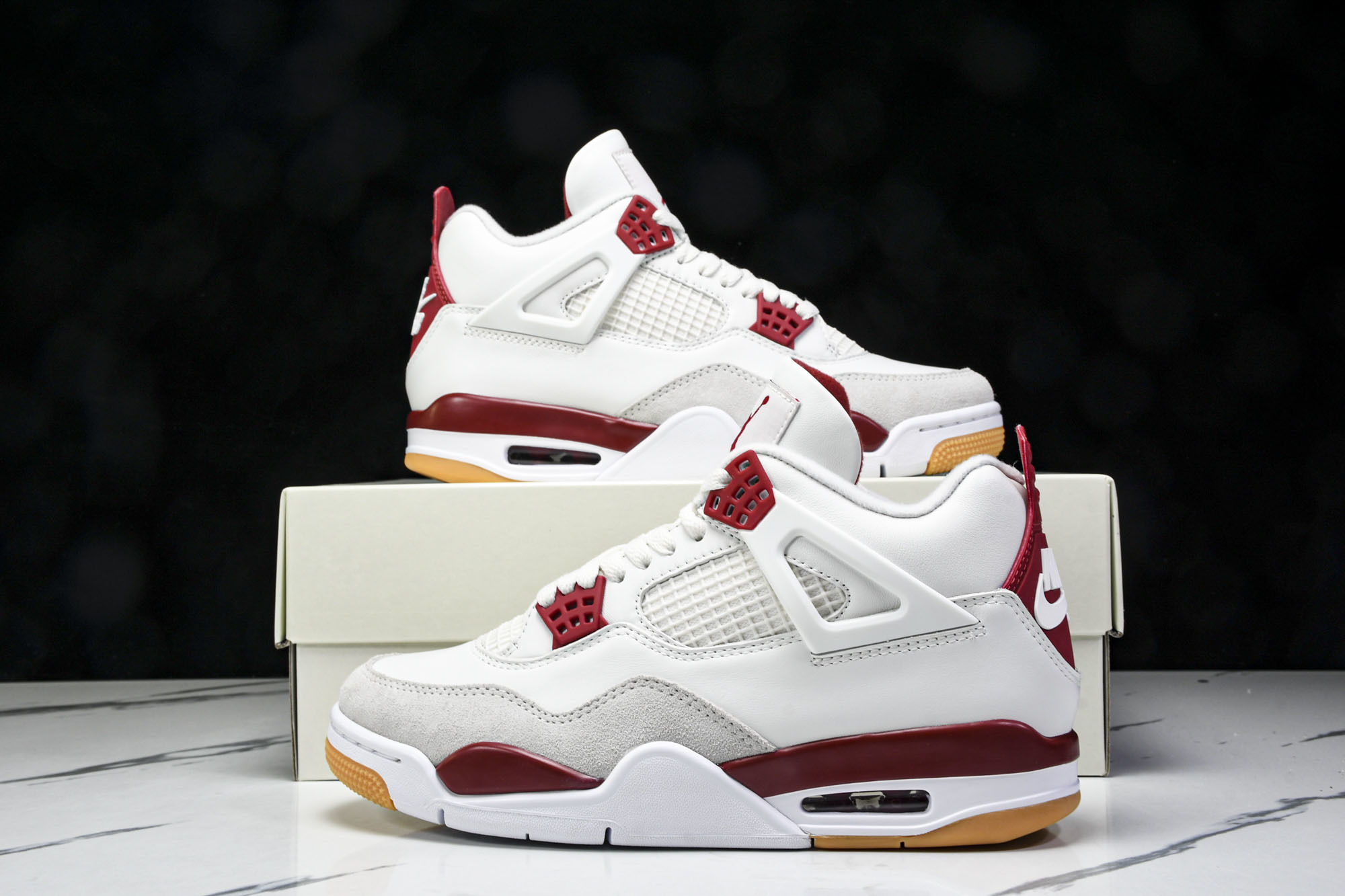 Nike SB x Air Jordan 4 OG _Varsity Red_ AJ4 乔4大学红 DR