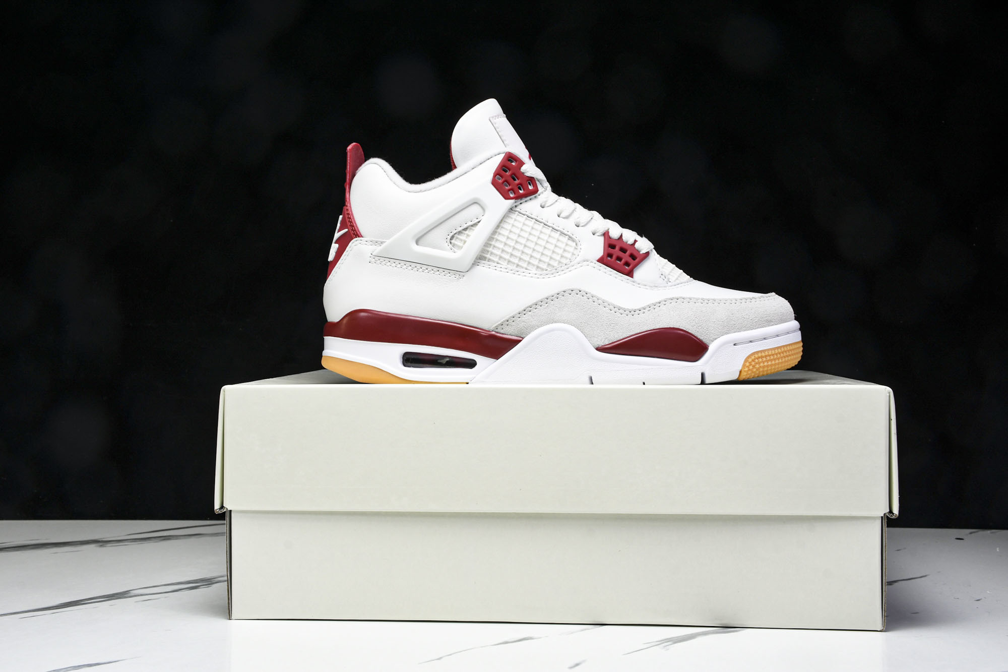 Nike SB x Air Jordan 4 OG _Varsity Red_ AJ4 乔4大学红 DR