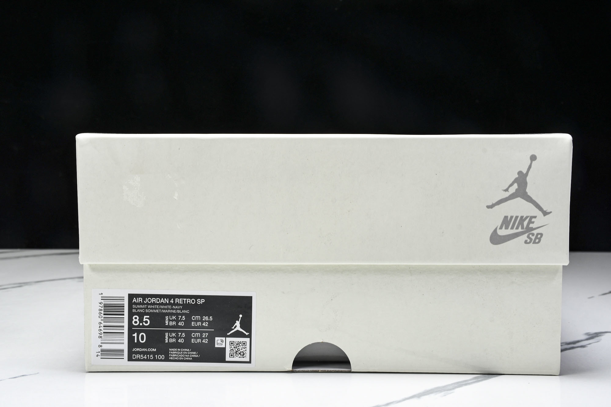 NK SB x Air Jordan Air 4 Retro SP Navy 海军蓝 DR5415-10