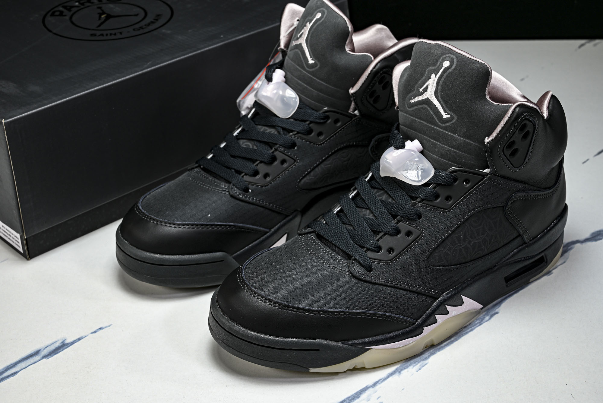 PSG x Air Jordan 5 Retro _Off Noir_ AJ5 乔5联名款 巴黎圣日耳曼