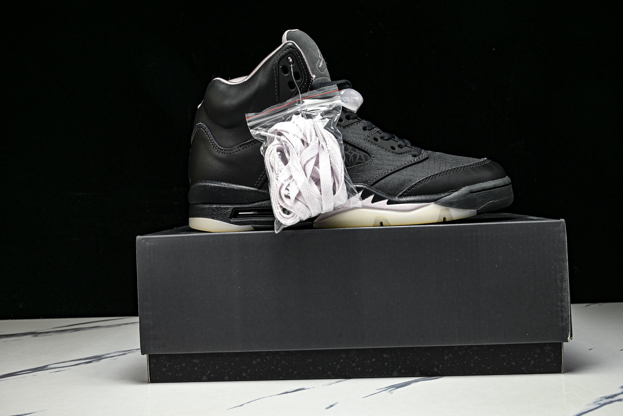PSG x Air Jordan 5 Retro _Off Noir_ AJ5 乔5联名款 巴黎圣日耳曼