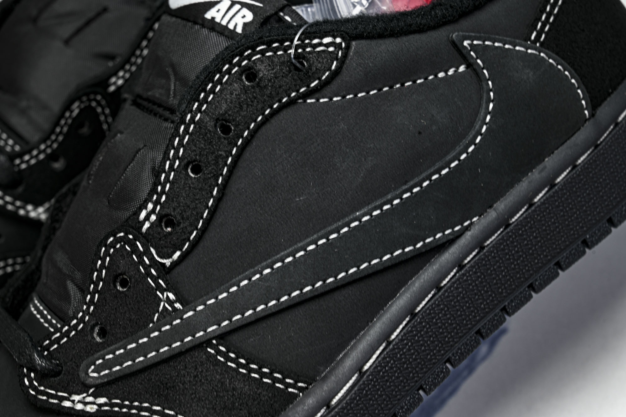 Travis Scott x Air Jordan 1 Low OG 'Black Phantom'全黑