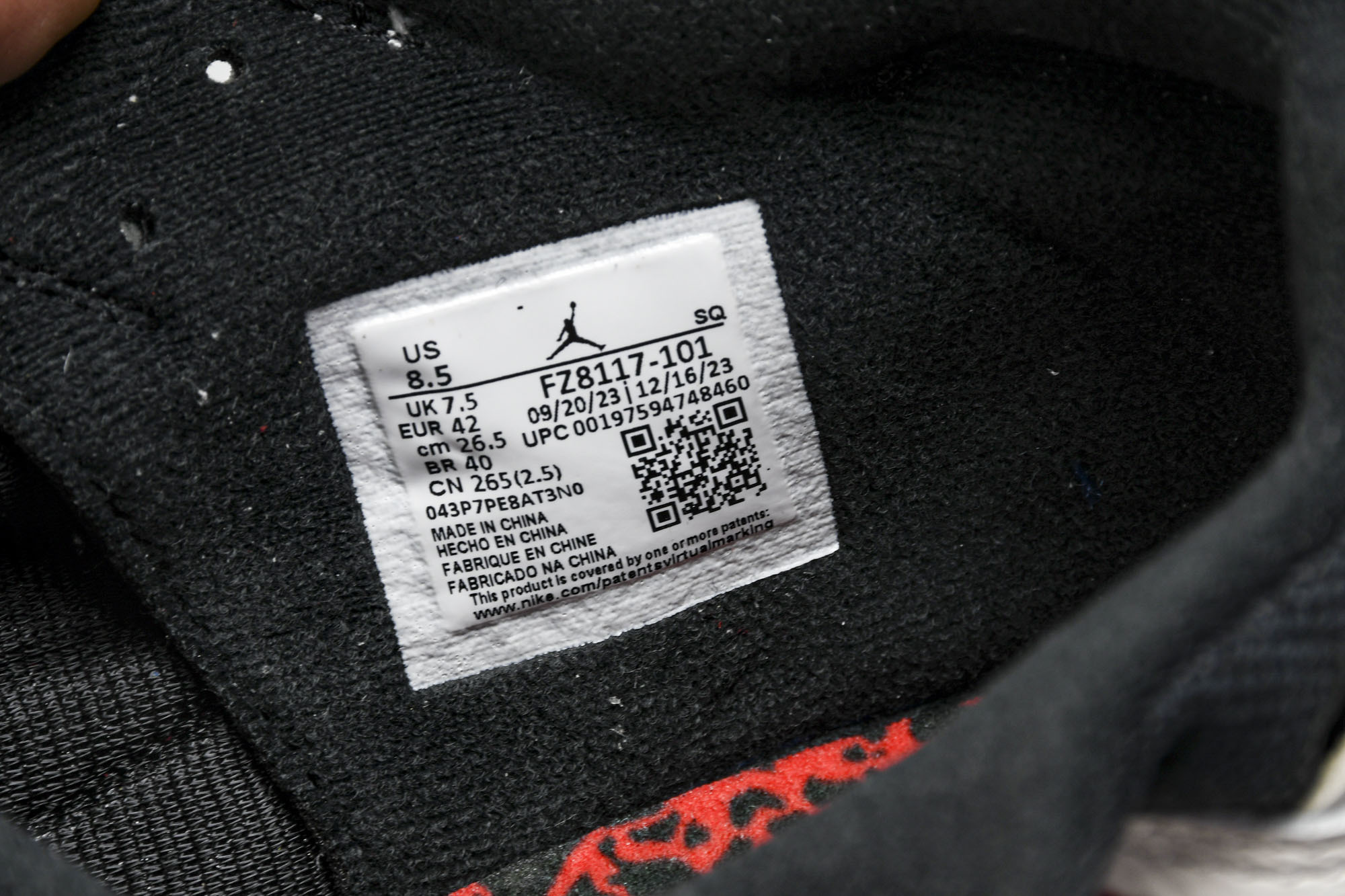 Travis Scott x Jordan Jumpman Jack TR“University Red