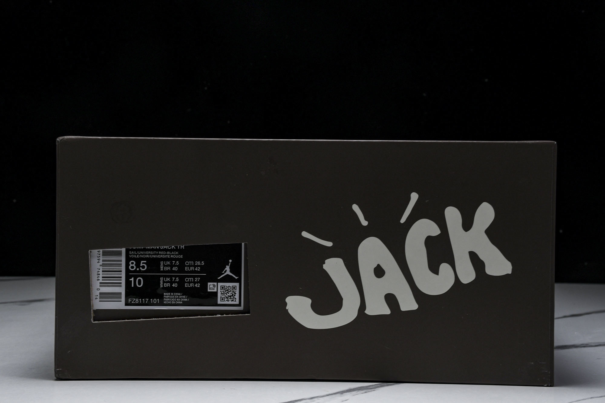 Travis Scott x Jordan Jumpman Jack TR“University Red