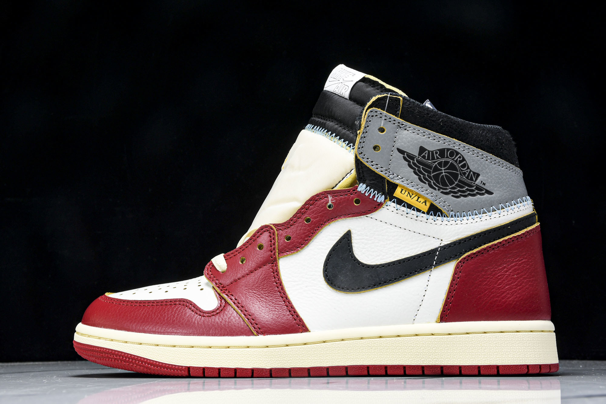 Union x Air Jordan 1 Retro High AJ1 乔1影子芝加哥 高帮篮球鞋 HV