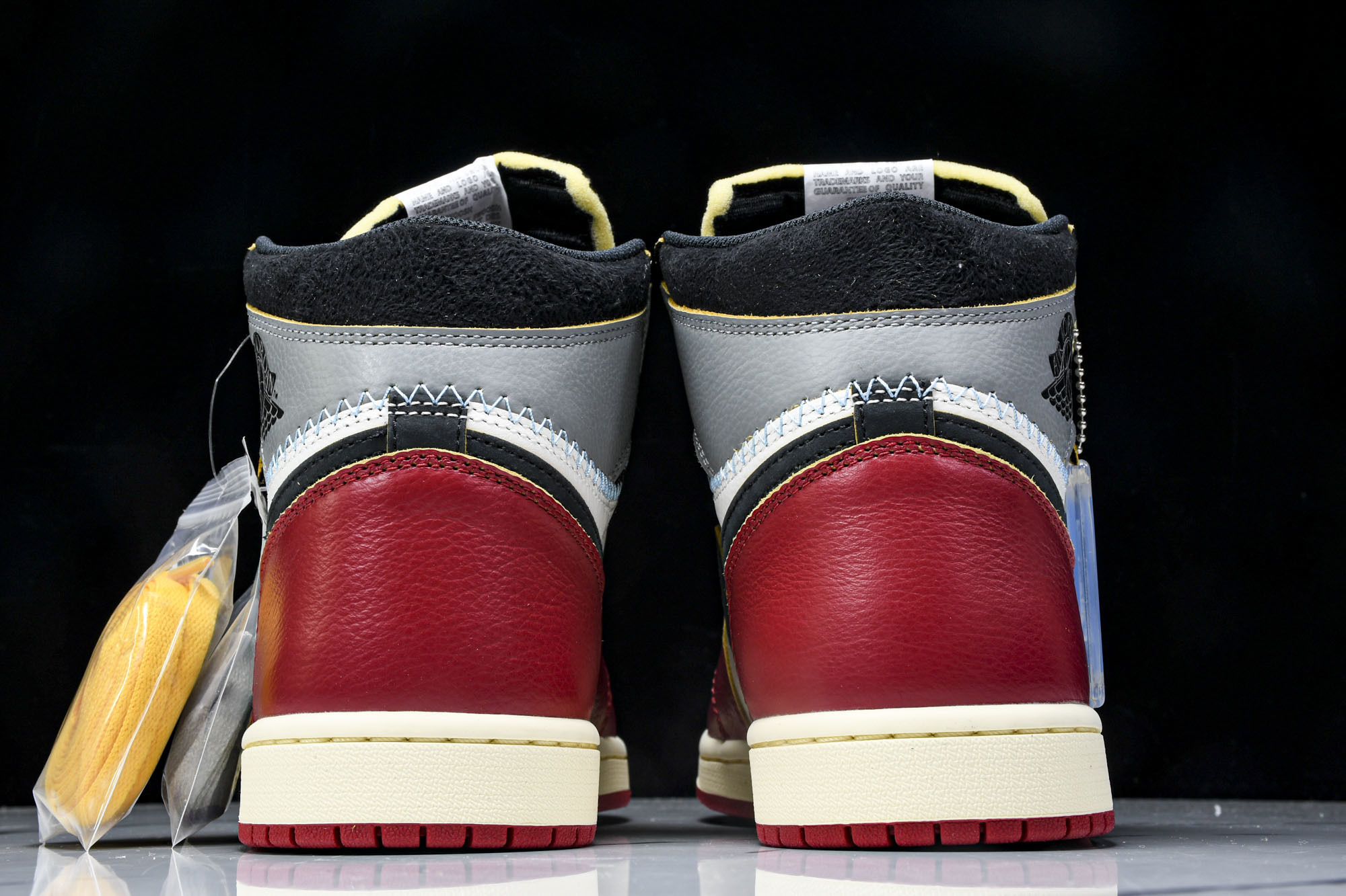 Union x Air Jordan 1 Retro High AJ1 乔1影子芝加哥 高帮篮球鞋 HV