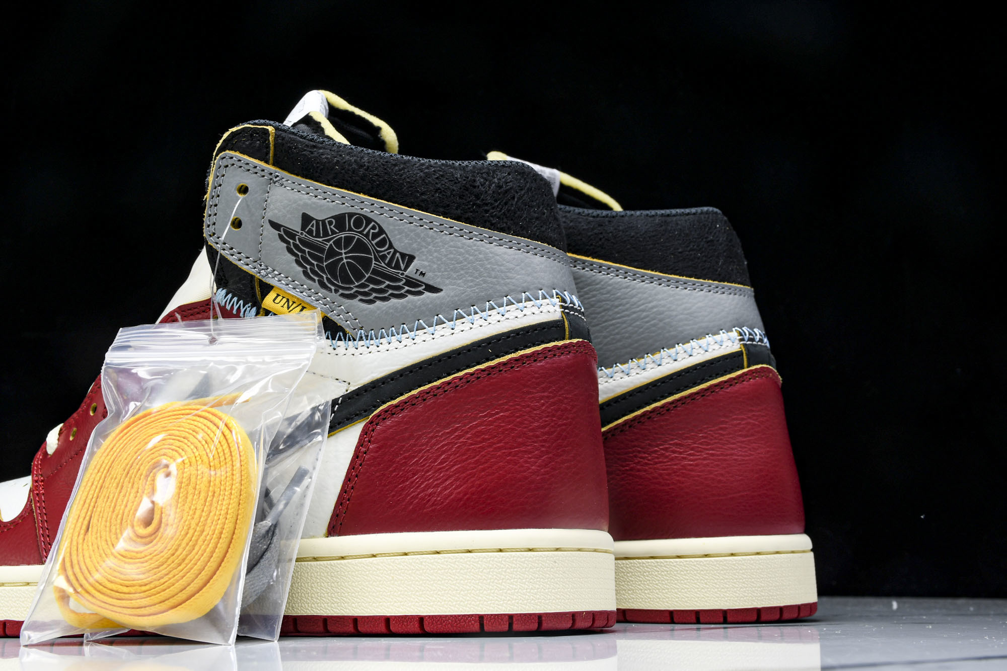 Union x Air Jordan 1 Retro High AJ1 乔1影子芝加哥 高帮篮球鞋 HV